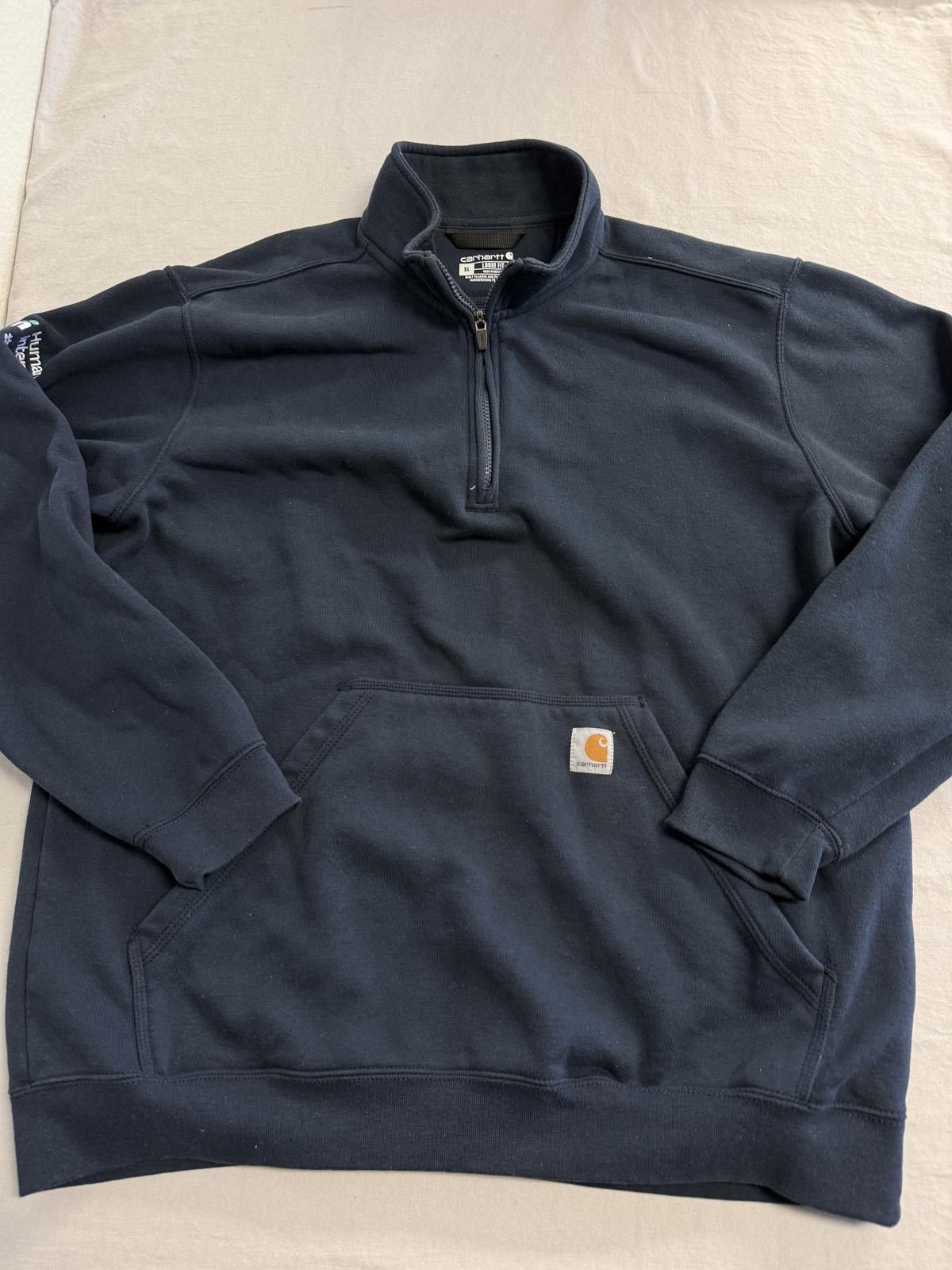 Carhartt Carhartt TS5294-M Human Interest Quarter Zip Sweater - XL Size US XL / EU 56 / 4 - 1 Thumbnail