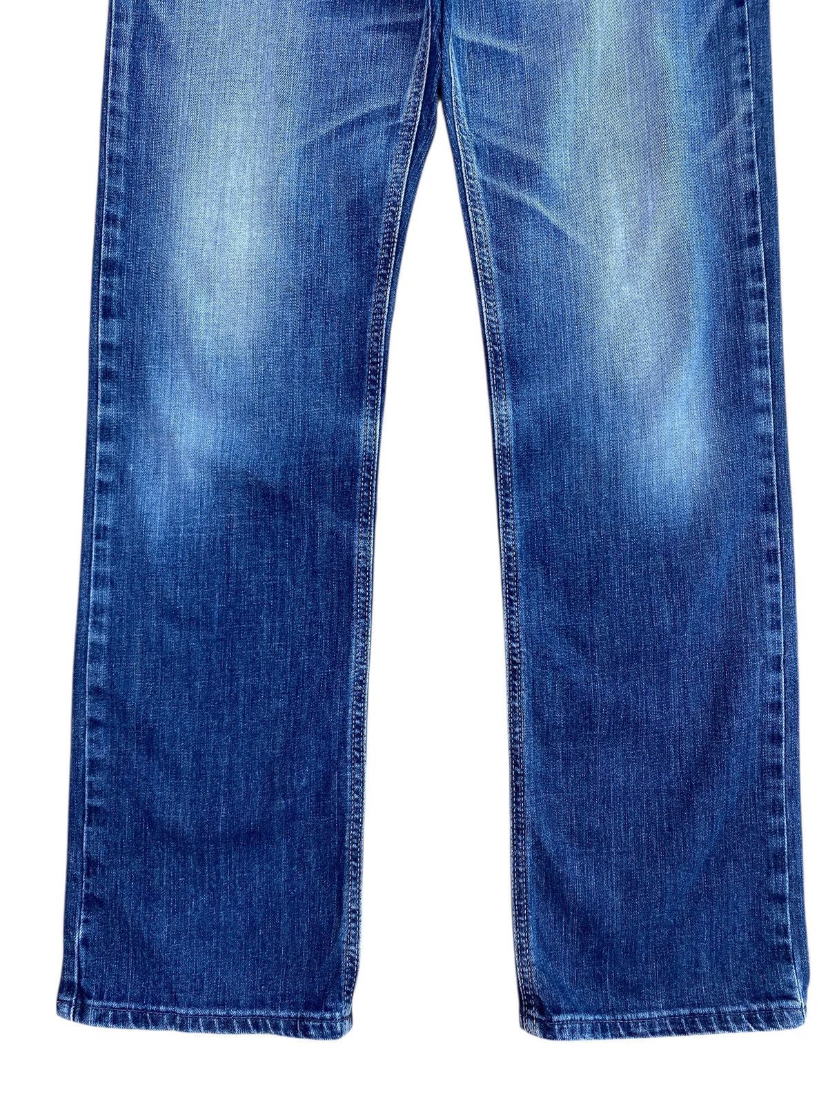 Edwin Edwin Blue Trip Whiskers Style Faded Blue Wash Jeans Size US 32 / EU 48 - 9 Thumbnail