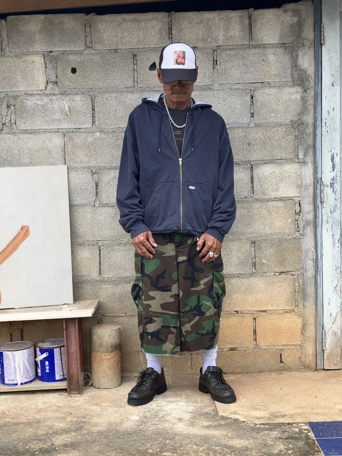 Vintage × Woodlands Custom Short Vintage military cargo pants. (TRU-SPEC 90’s) Size US 31 - 4 Thumbnail