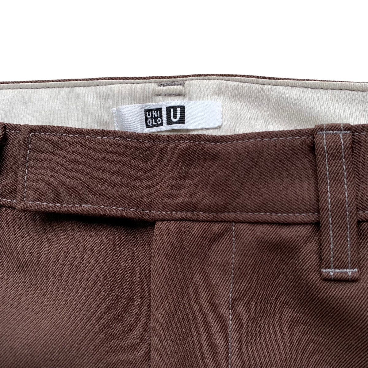 Christophe Lemaire × Lemaire × Uniqlo Lemaire Casual Uniqlo U Regular Straight Pants Size 29" - 4 Thumbnail