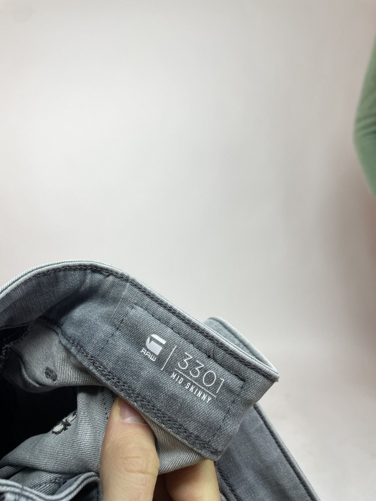 Other G-star RAW 3301 MID Skinny WMN Womens biker jeans size W30 Size 30" / US 8 / IT 44 - 6 Thumbnail