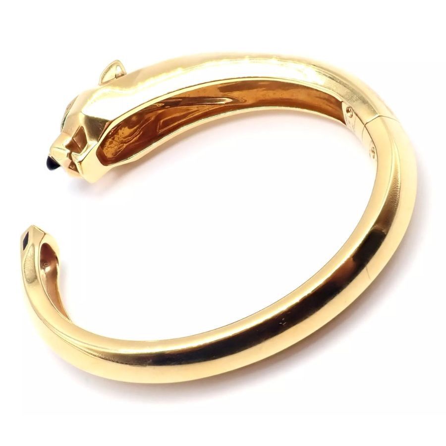 Cartier Cartier Panther Panthere 18k Yellow Gold Cuff Bracelet Size ONE SIZE - 10 Thumbnail