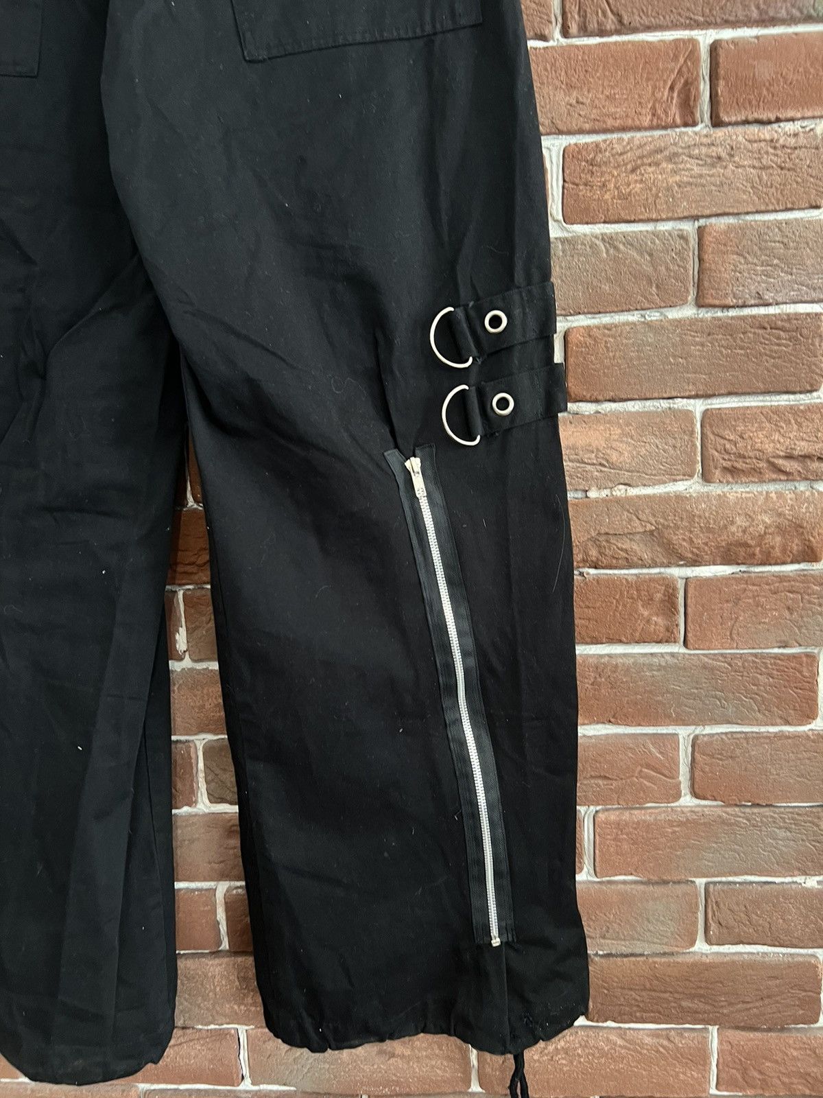Japanese Brand RARE Mercy Y2K Parachute Bondage Pants Cyber Punk Rave Techn Size US 34 / EU 50 - 8 Thumbnail
