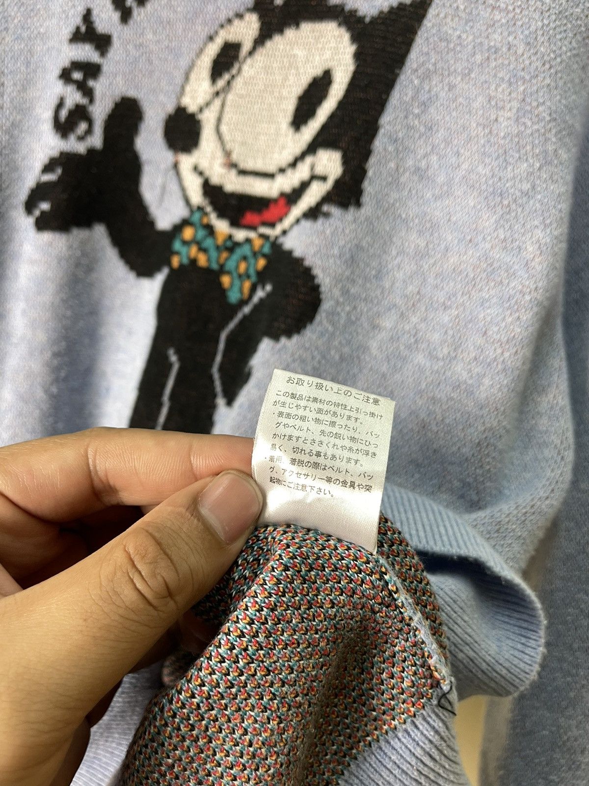 Other Y2K Rodeo Crowns Felix The Cat Sweater Size L / US 10 / IT 46 - 8 Thumbnail