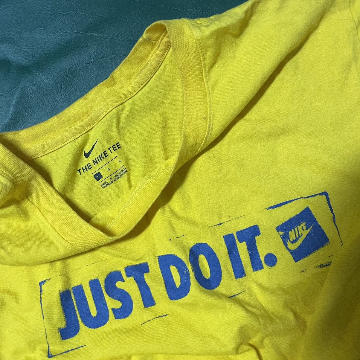 Nike Nike Slogan Tee Size US L / EU 52-54 / 3 - 4 Thumbnail