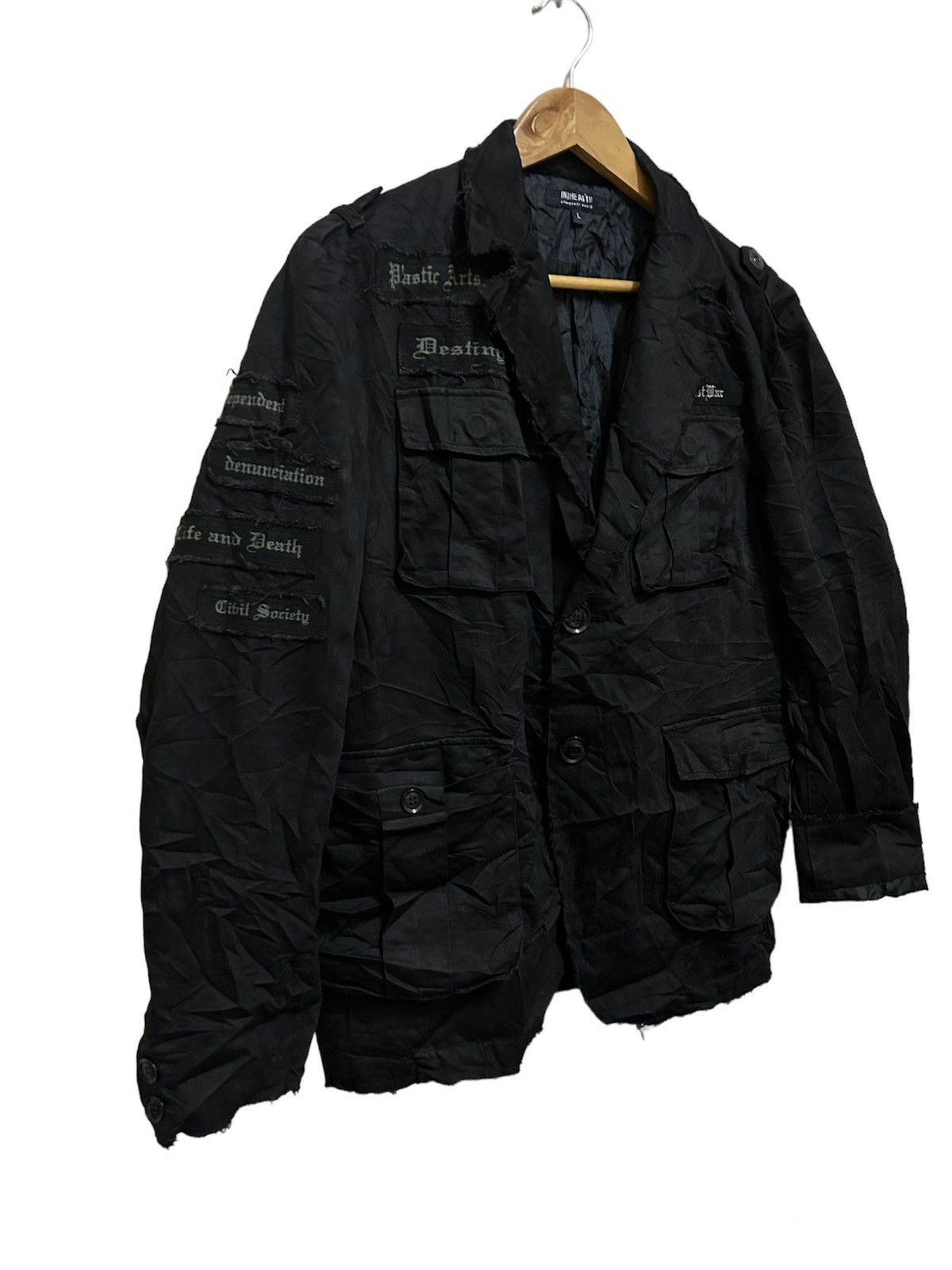 Designer × In The Attic × Japanese Brand 💥IN THE ATTIC BONDAGE PUNK COAT🔥‼️ Size US M / EU 48-50 / 2 - 2 Thumbnail