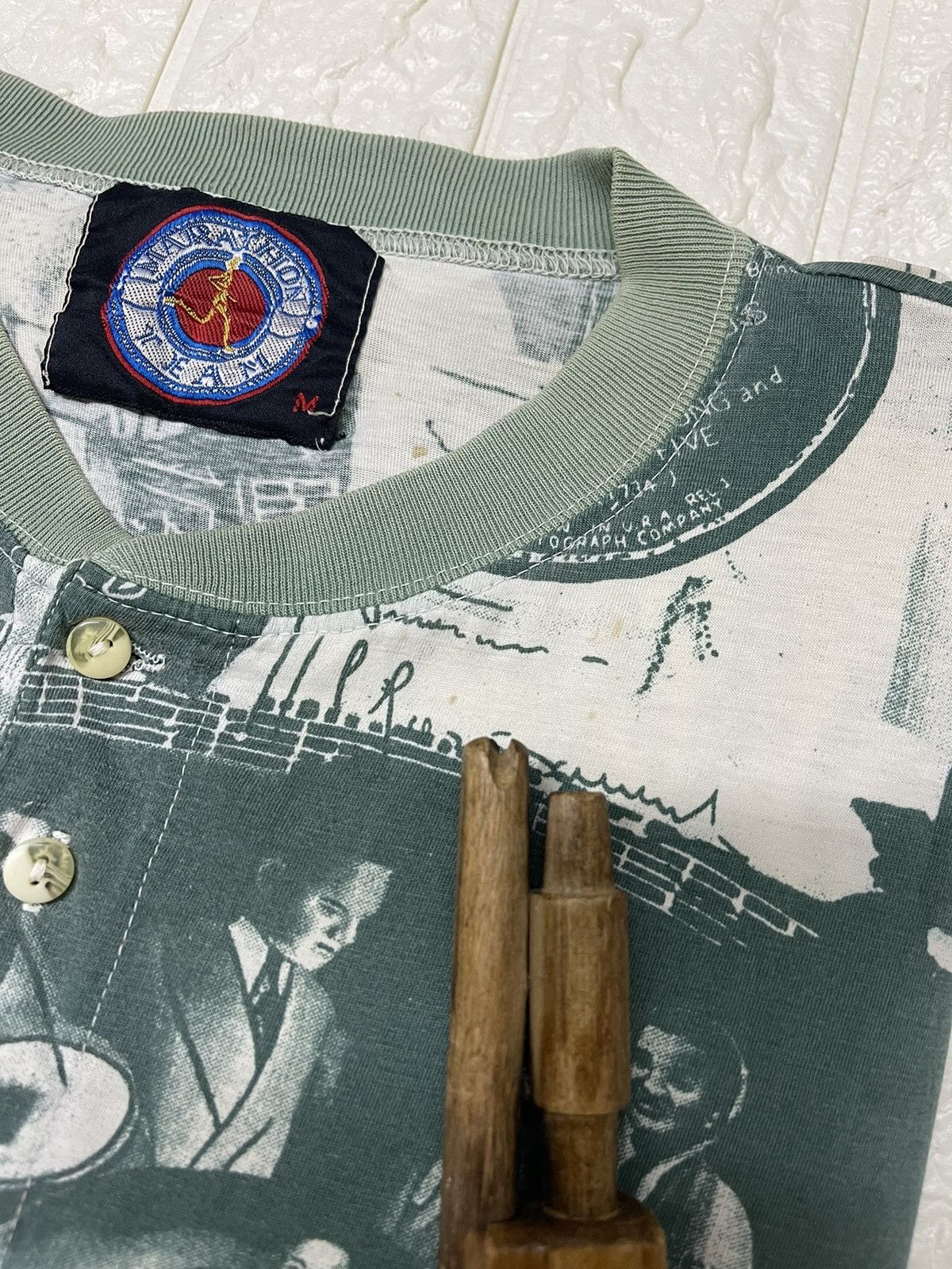 Band Tees Vintage Music Jazz Full Print Size US L / EU 52-54 / 3 - 7 Thumbnail