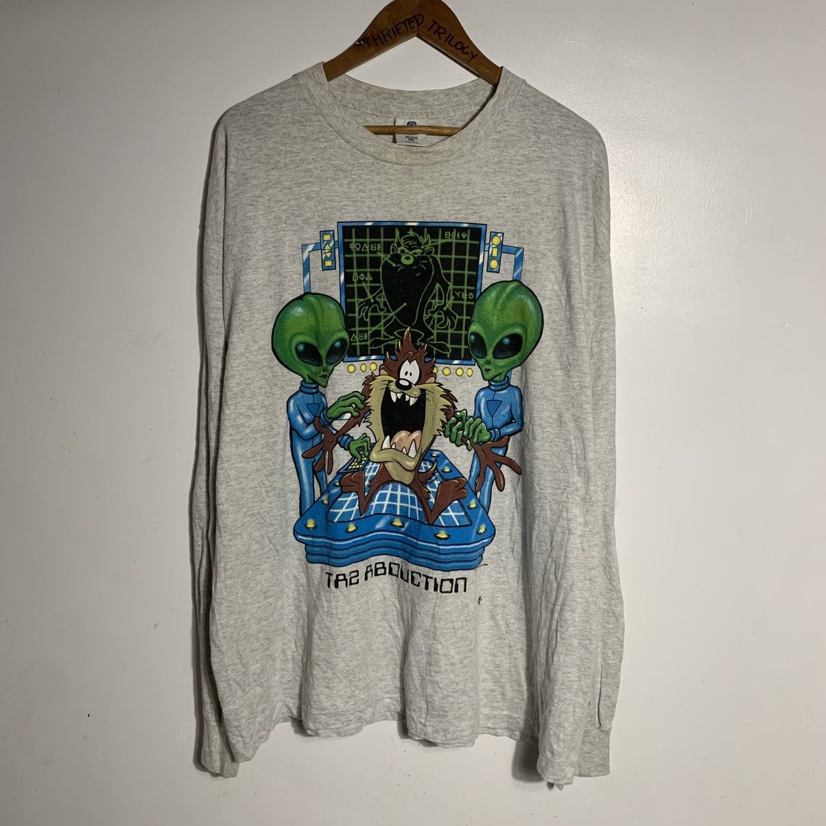 Vintage Rare Vintage Taz Abduction Size US XXL / EU 58 / 5 - 1 Thumbnail