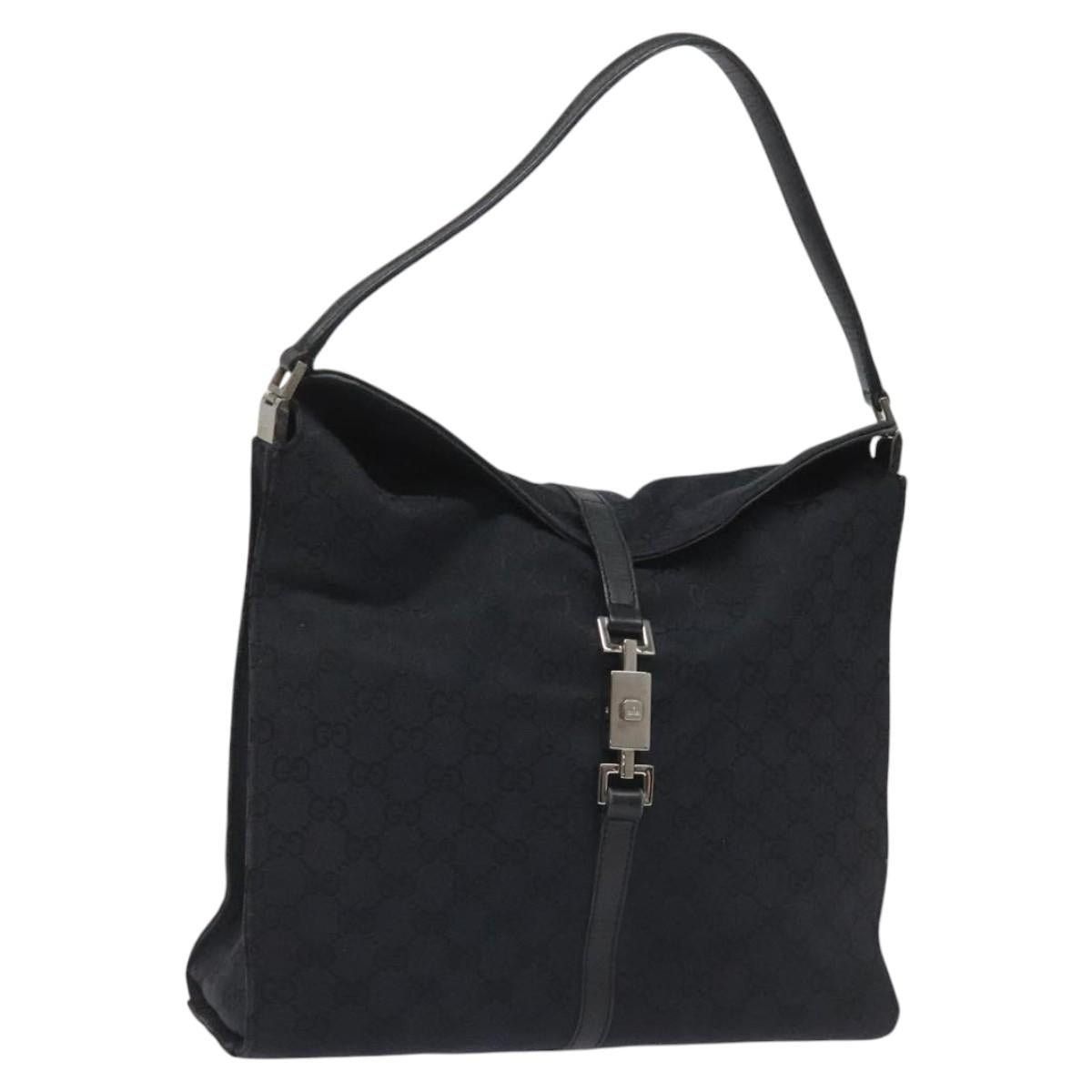 Gucci GG Canvas Shoulder Bag Navy 001 3355 001 3355 in Blue, Women's