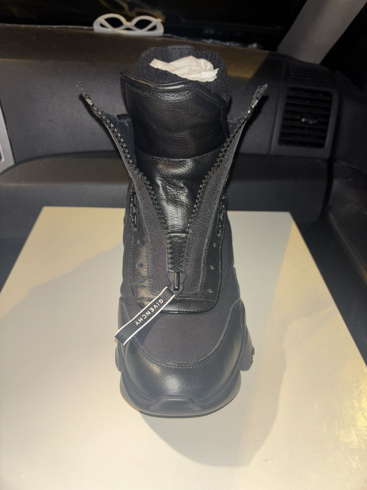 Givenchy Givenchy — JAW high sneakers in nylon and leather Size US 9.5 / EU 42-43 - 6 Thumbnail