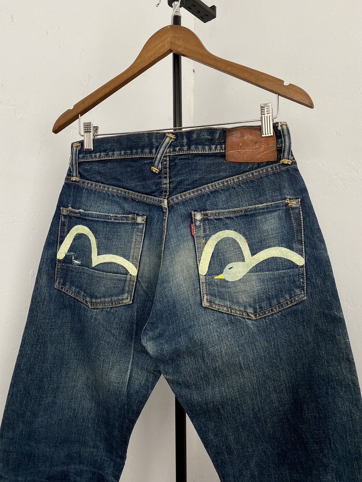 Evisu × Vintage Evisu Seagull selvedge denim Size US 30 / EU 46 - 3 Thumbnail