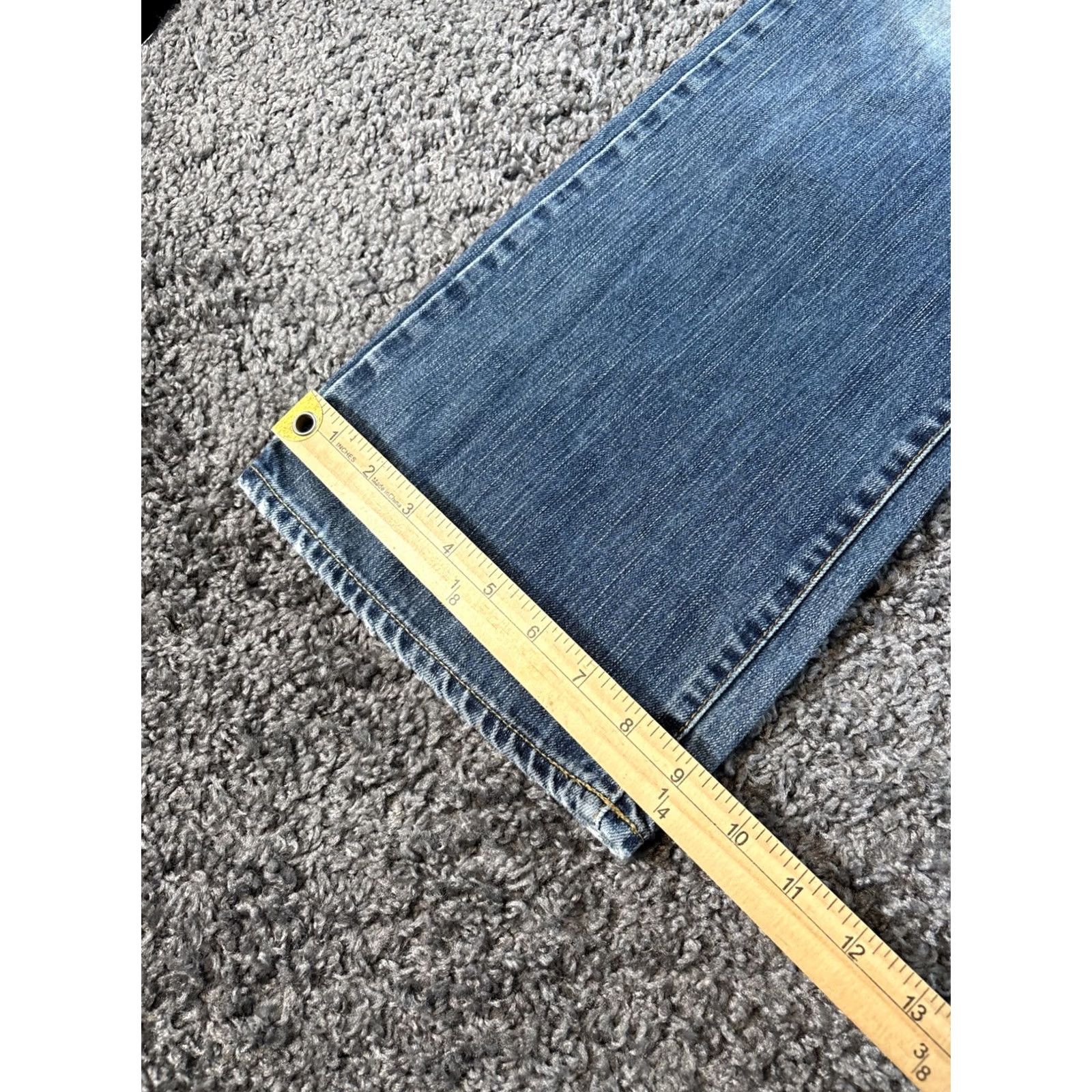 American Eagle Outfitters Vintage American Eagle Jeans Mens 34x33 Blue Light Wash Relaxed Y2K Size US 34 / EU 50 - 3 Thumbnail