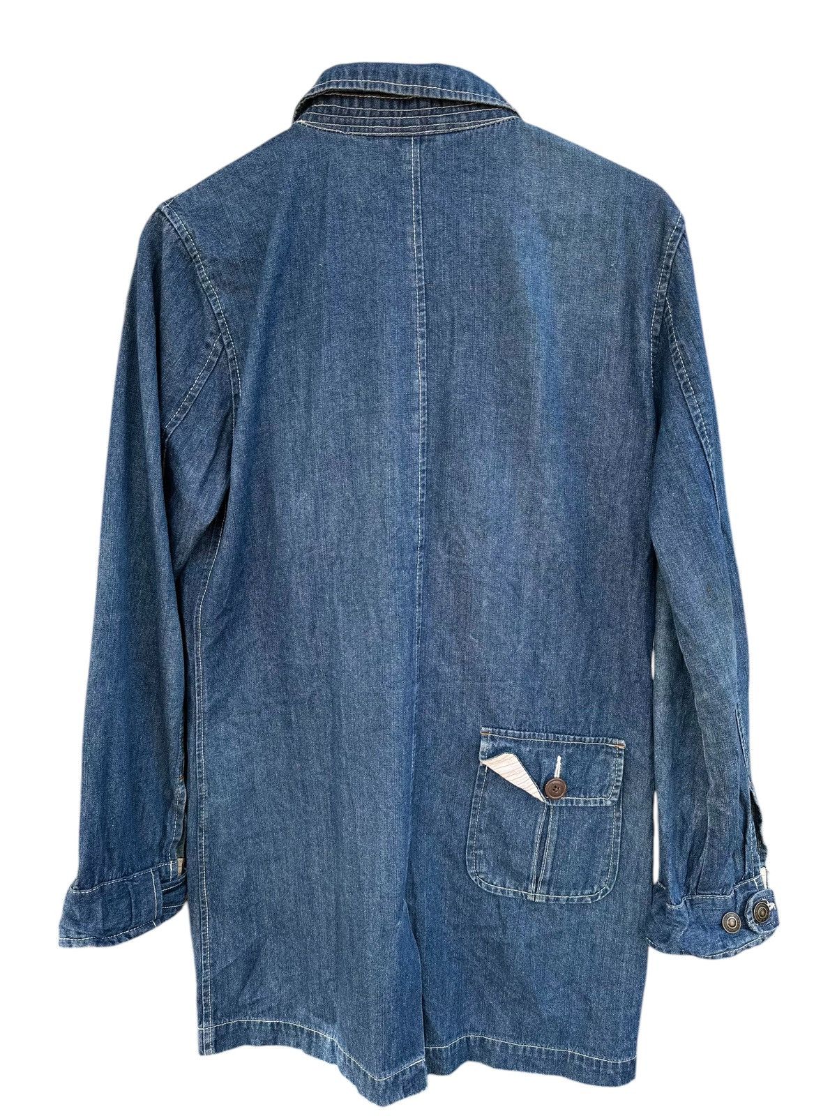 Vintage 💥 Denime Jacket 💥 Beno Modern Expression Denime Jacket Size US M / EU 48-50 / 2 - 3 Thumbnail