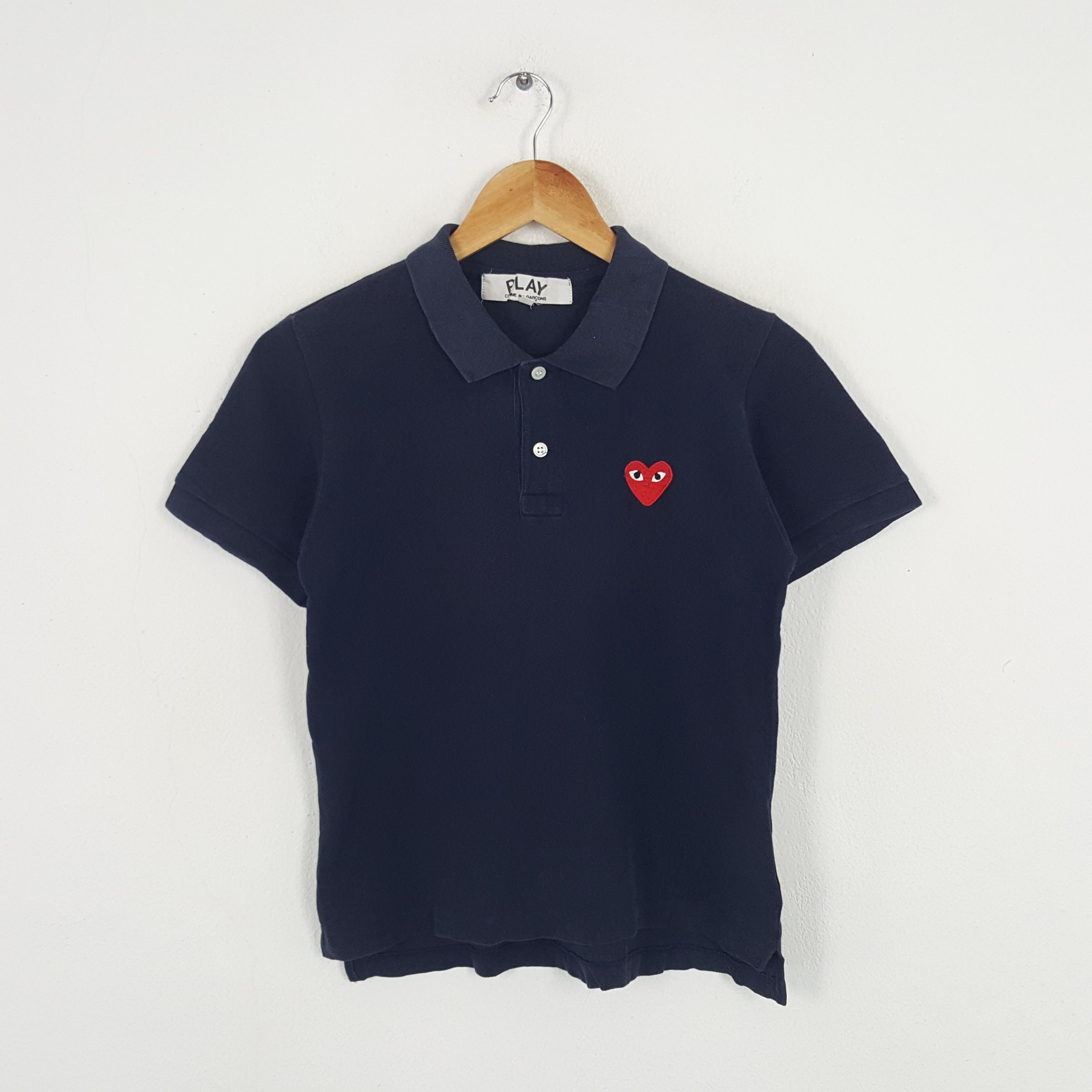 Comme des Garcons PLAY × Japanese Brand × Vintage Vintage Comme des Garcons Play Japanese Brand Polos Size US S / EU 44-46 / 1 - 1 Thumbnail