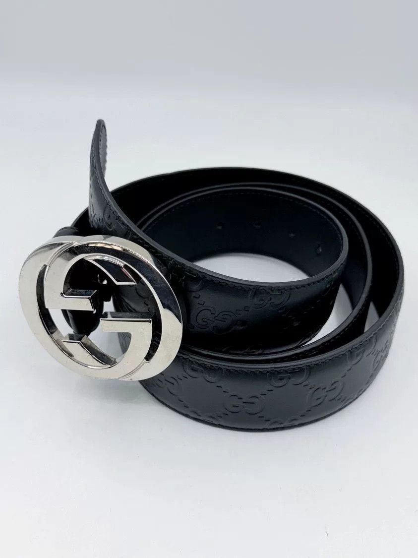Gucci Gucci Men's Belt Classic Double G Buckle Size ONE SIZE - 1 Thumbnail