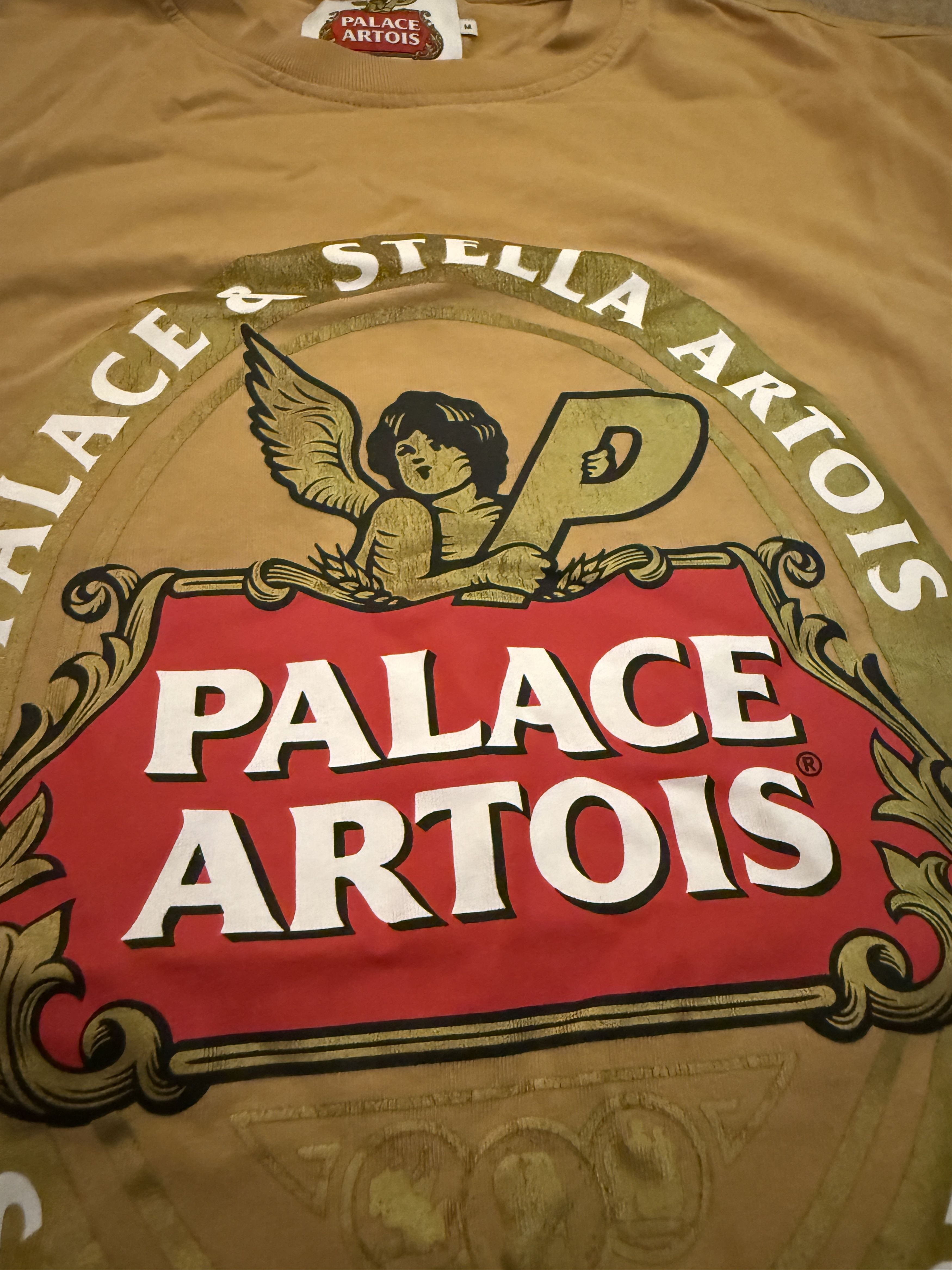 Palace palace x stella artois coaster shirt Size US M / EU 48-50 / 2 - 2 Thumbnail