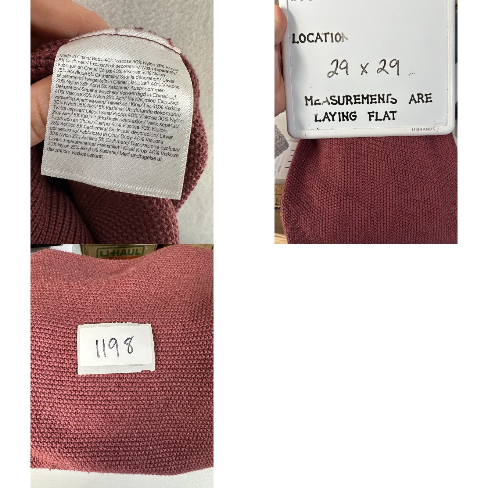Lululemon Lululemon Sweater Womens 8 Red Oversized Crew Neck PullOver Size M / US 6-8 / IT 42-44 - 8 Thumbnail