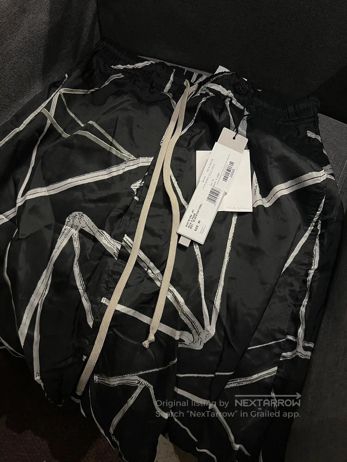 Rick Owens Rick Owens Geometric Design Shorts. Size US 34 / EU 50 - 5 Thumbnail