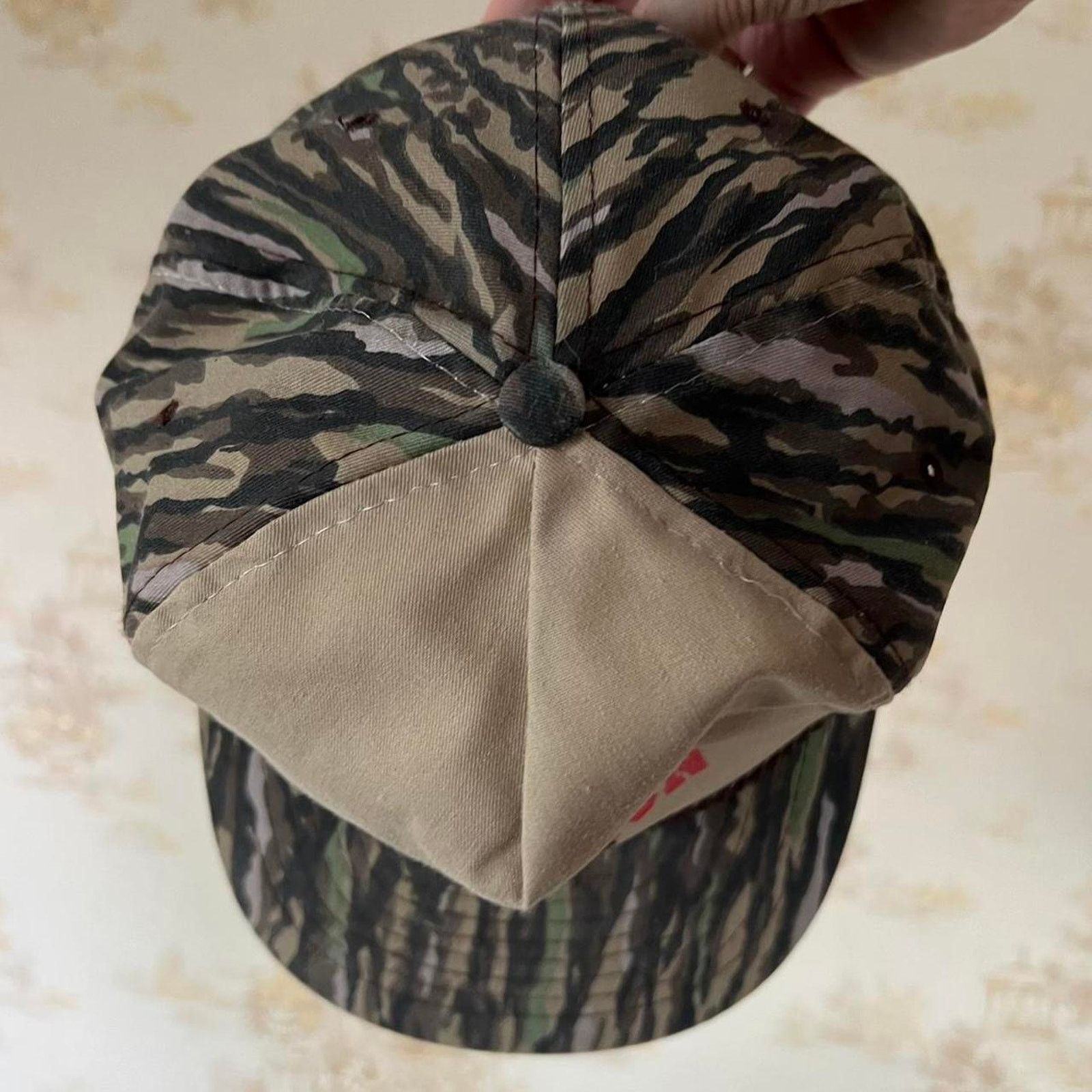 Vintage Vintage 80s Pekin Gun Hat | Trebark Camo Roper Snapback Size ONE SIZE - 6 Thumbnail