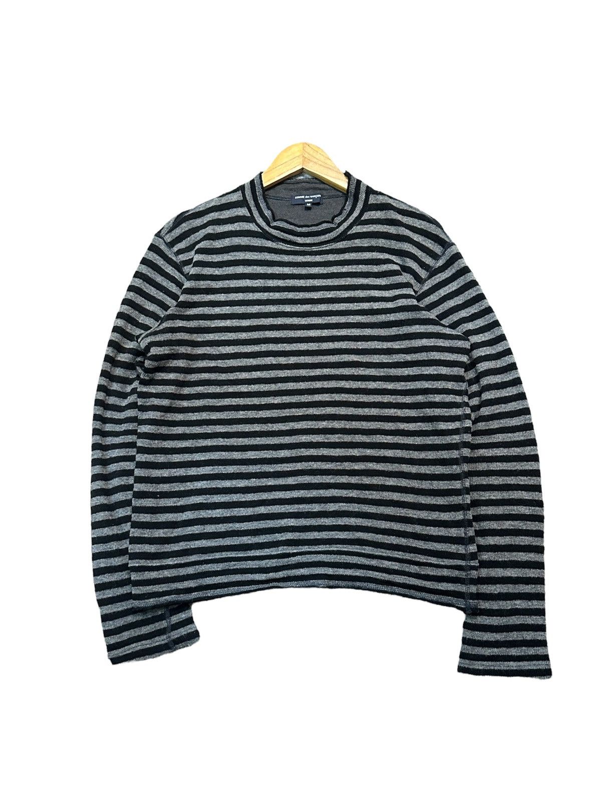 Comme des Garcons AW13 Comme des Garcons Stripes Mohair Sweater L/S Size US M / EU 48-50 / 2 - 6 Thumbnail