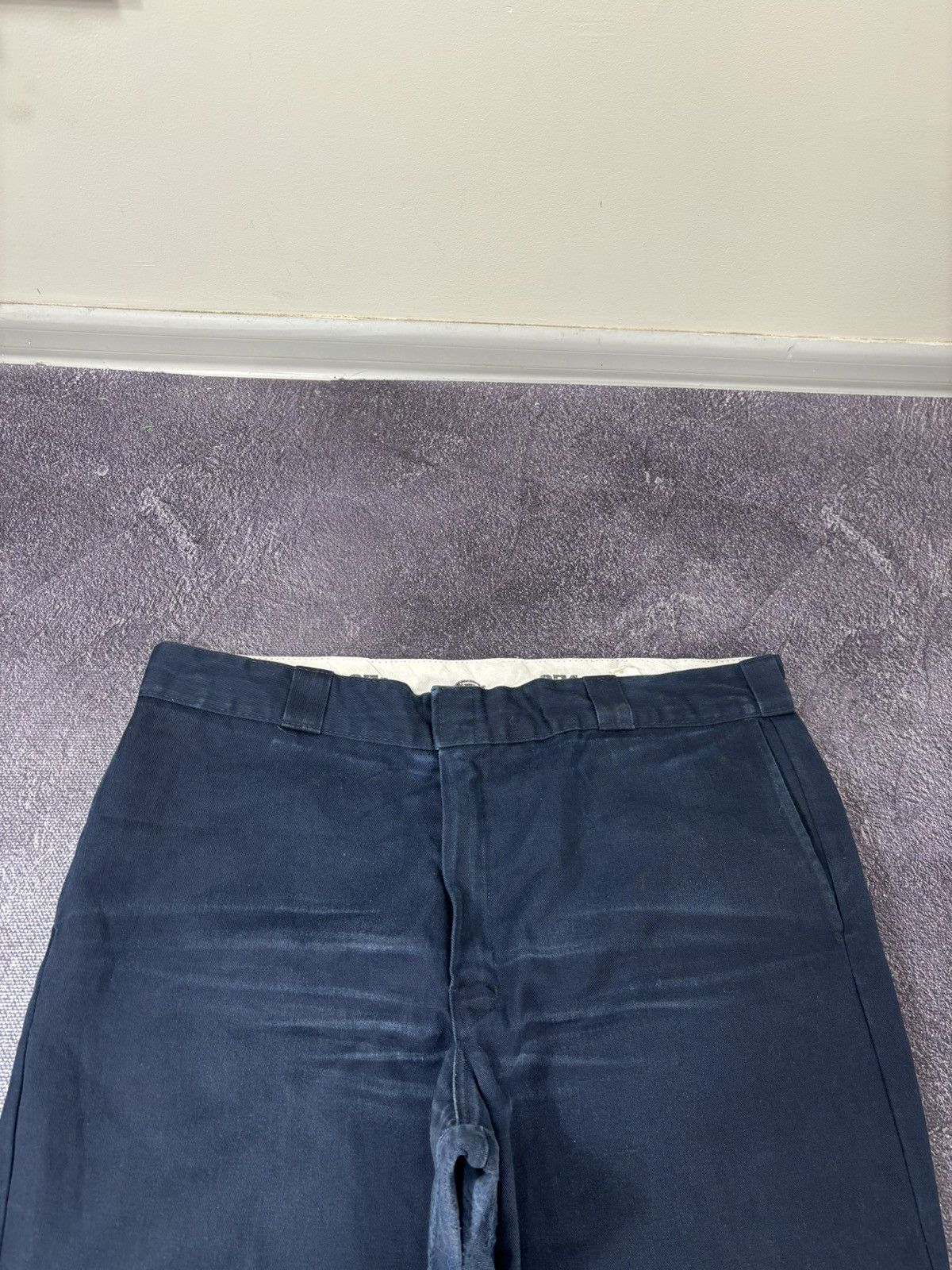 Dickies Vintage Dickies 874 Navy Work Hype Skate Baggy Pants Size US 40 / EU 56 - 13 Thumbnail