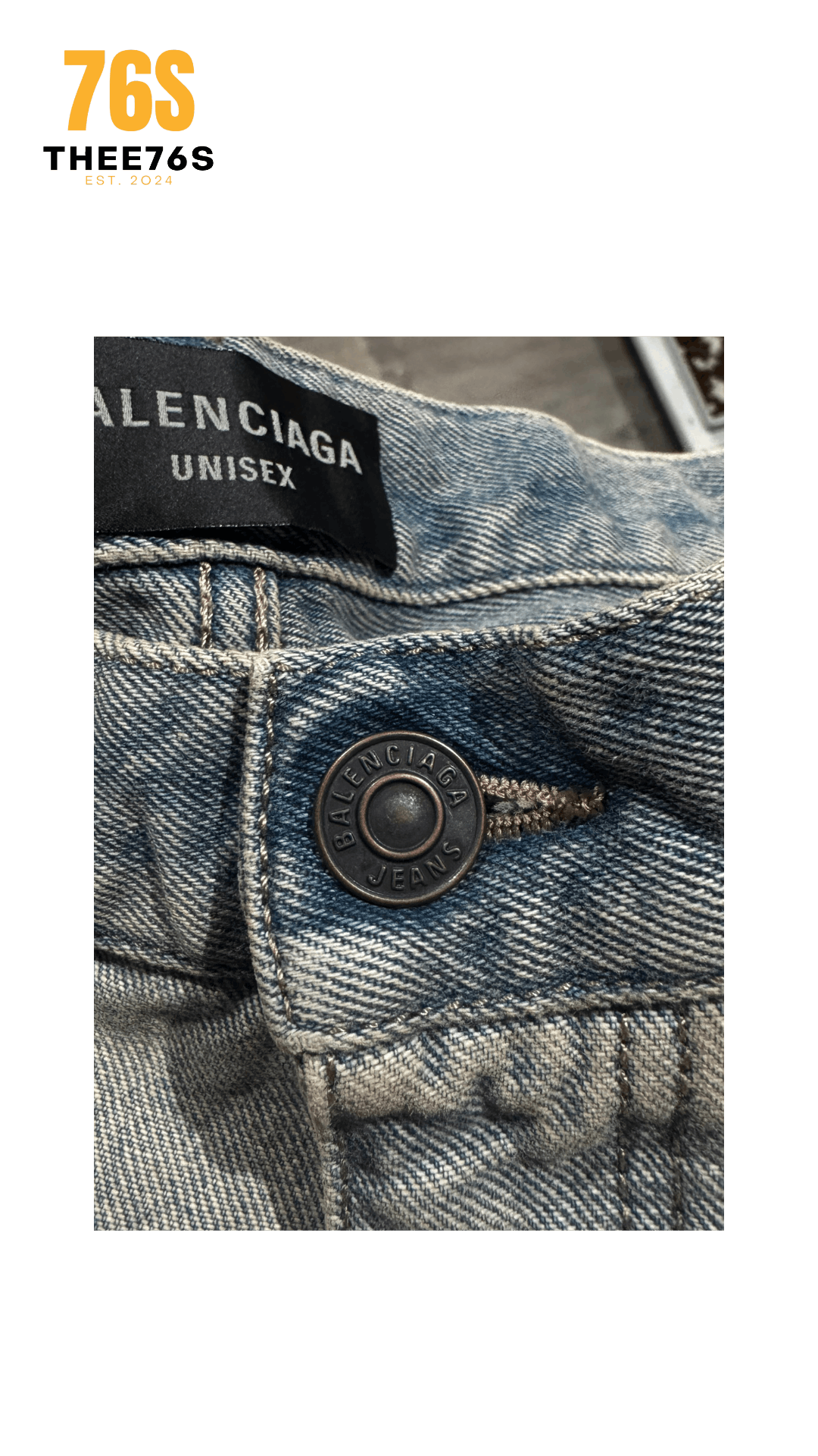 Balenciaga Balenciaga SS24 Inside out baggy jeans in Blue Size US 30 / EU 46 - 5 Thumbnail