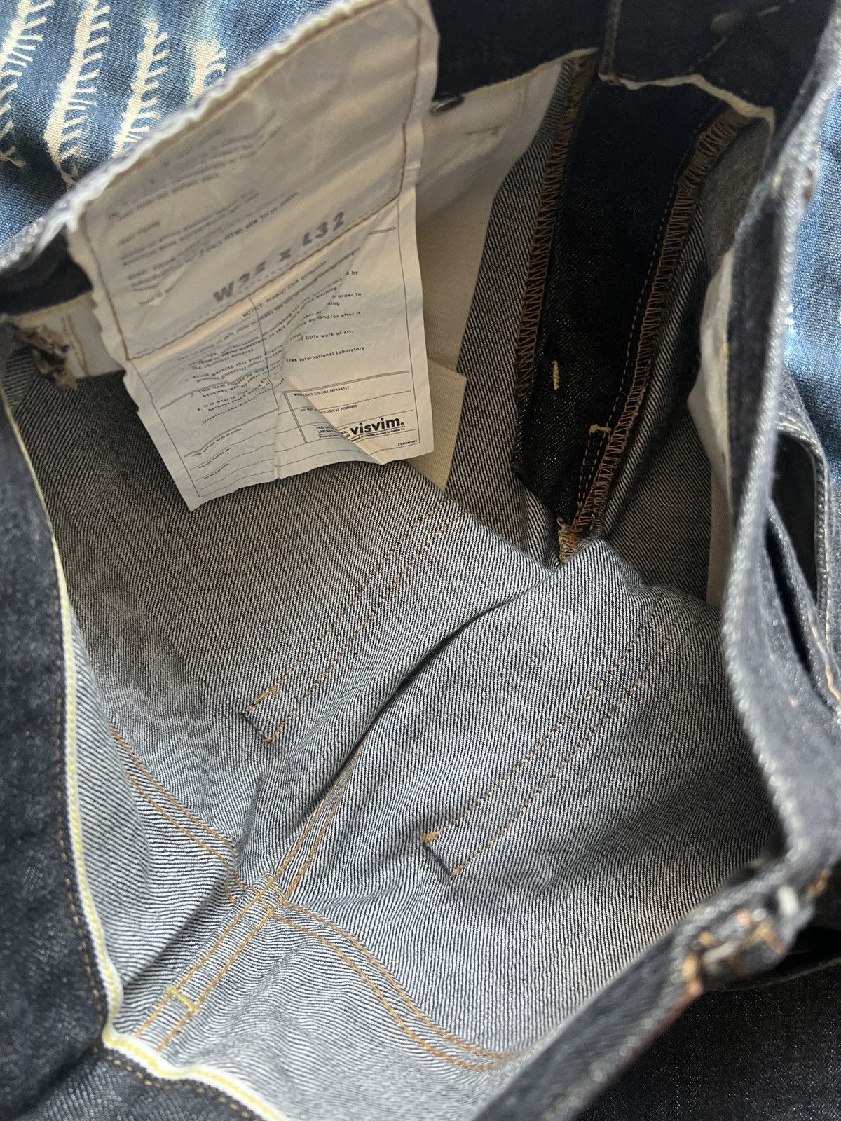 Visvim Visvim Archive FLUXUS Serge De Nimes Black Jeans Size US 32 / EU 48 - 11 Thumbnail