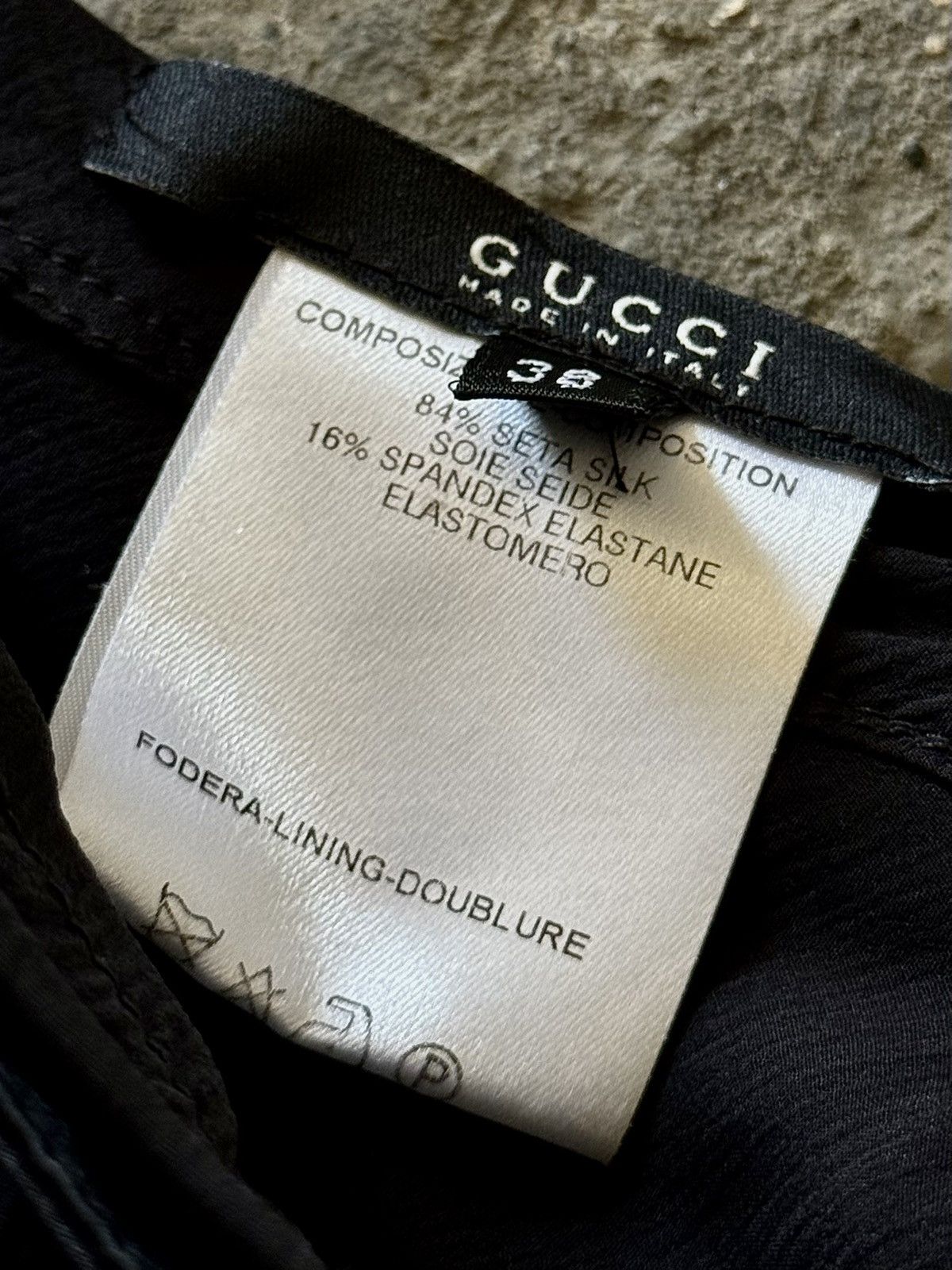 Gucci Gucci - Tom Ford - FW2003 - Cut out Silk - Evening dress Size XS / US 0-2 / IT 36-38 - 22 Thumbnail
