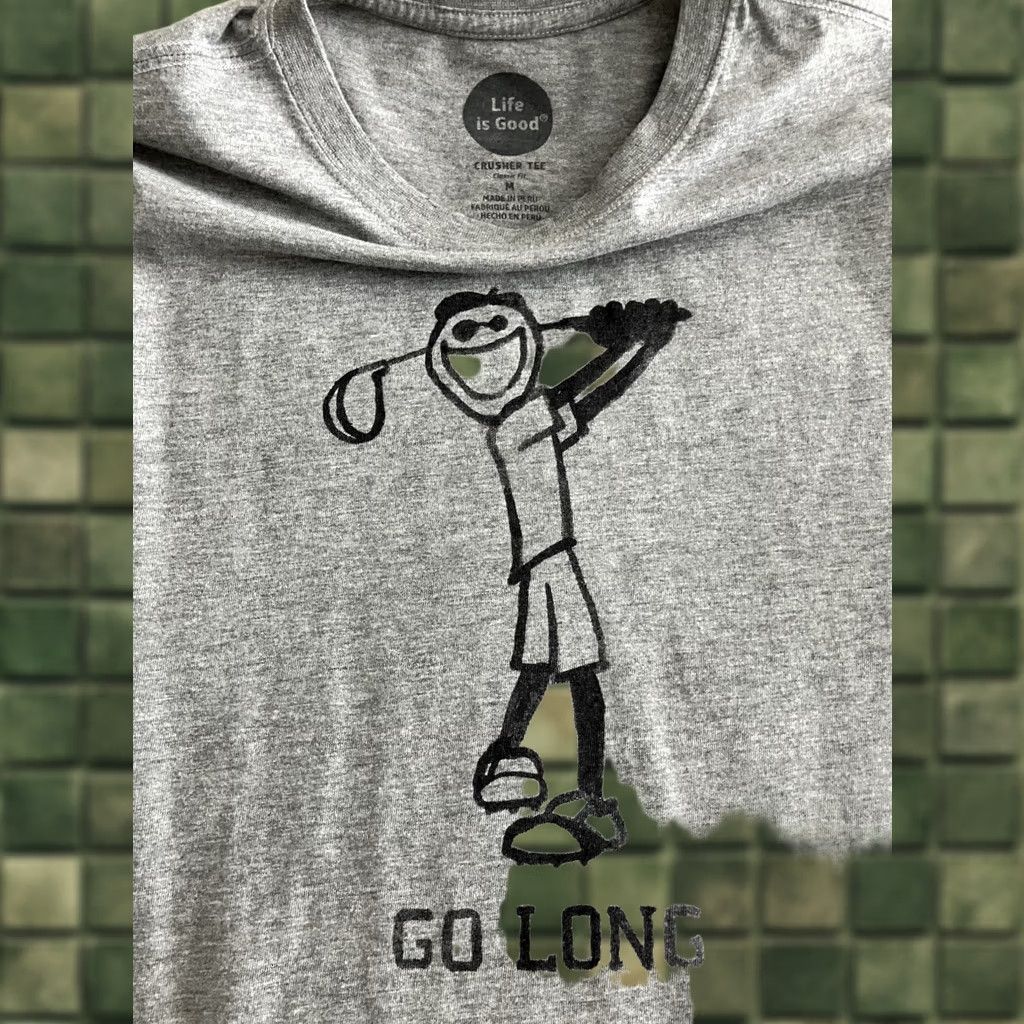 Life is Good Life Is Good Crusher Tee Golf Orange Shirt Classic Fit Medium M Mens Size US M / EU 48-50 / 2 - 1 Thumbnail
