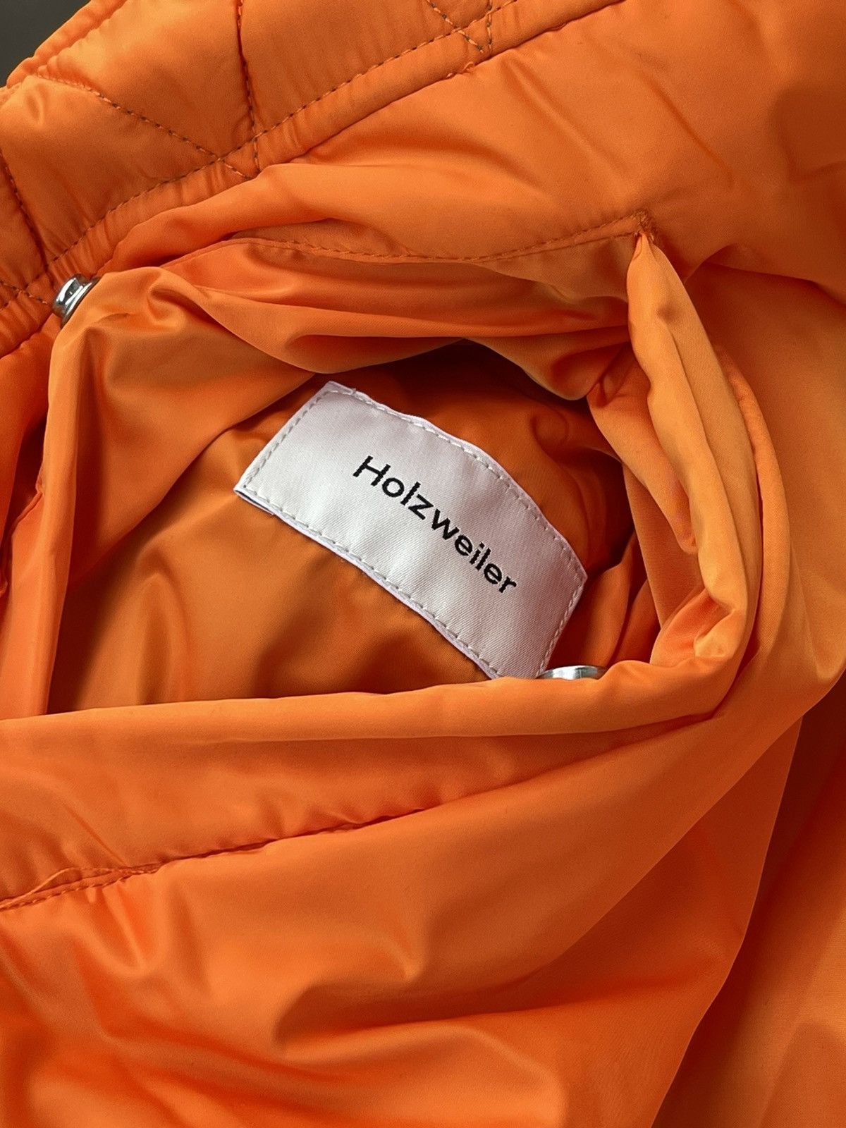 Holzweiler !DS! FW22 Holzweiler Khaki Reversible Reb Bomber Jacket Size XL / US 12-14 / IT 48-50 - 21 Thumbnail