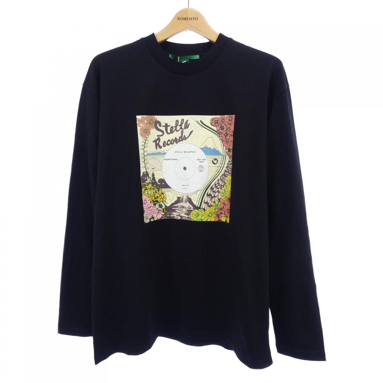 Stella McCartney Stella Mccartney Stella McCartney Record Long T-shirt Textile T-Shirts DUTY FREE for USA Size ONE SIZE - 1 Thumbnail