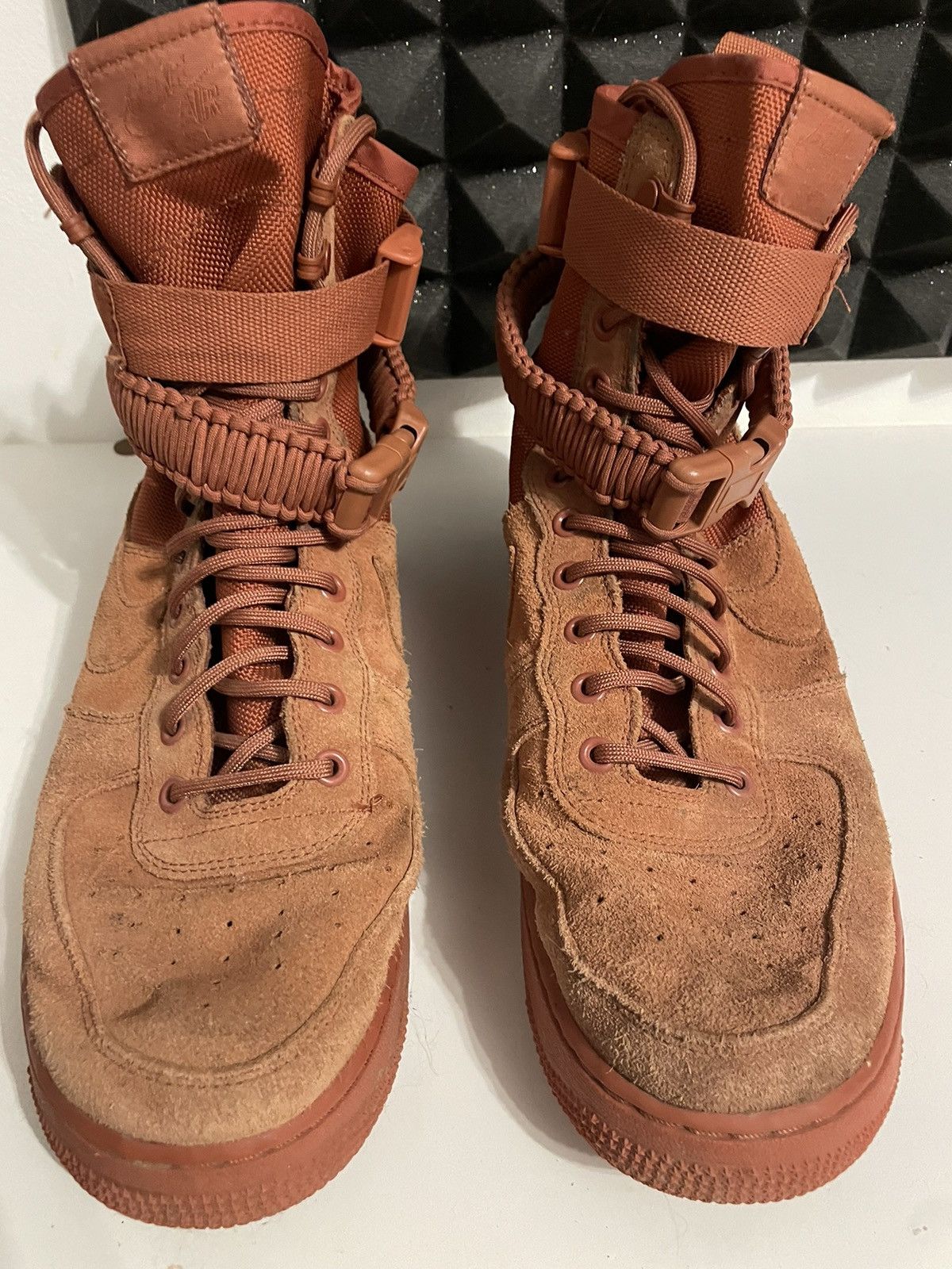 Nike Nike SF AIr Force 1 Dusty peach Clay Size US 11 / EU 44 - 2 Thumbnail