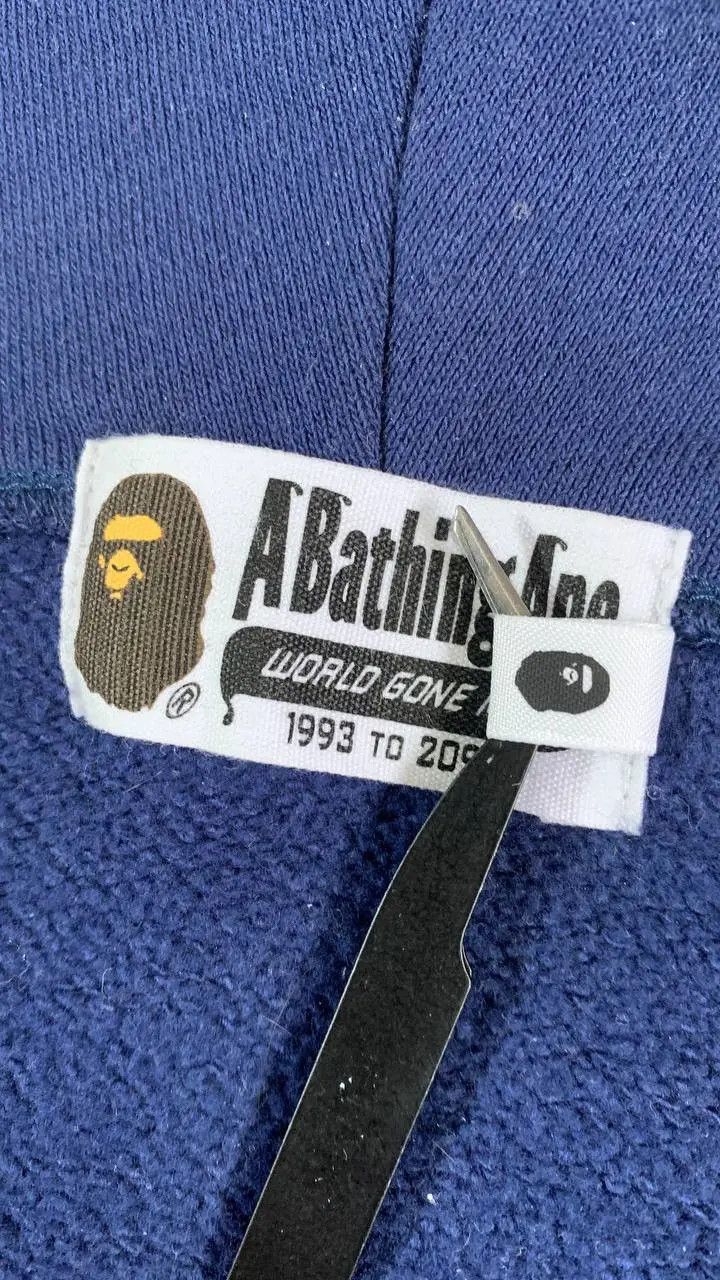 Bape BAPE Giant 1ST camo shark loose fit full zip hoodie in Blue Size US XL / EU 56 / 4 - 7 Thumbnail