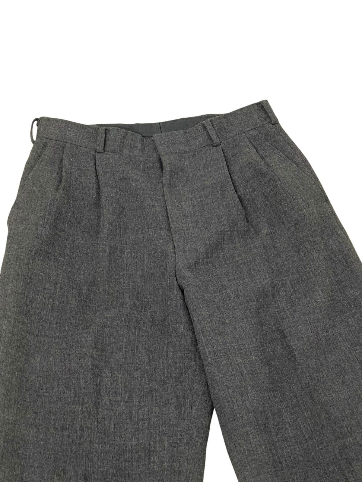Issey Miyake Wide Baggy Wool Trouser Vtg IM Miyake Design Studio 8🟦9 Size US 31 - 8 Thumbnail