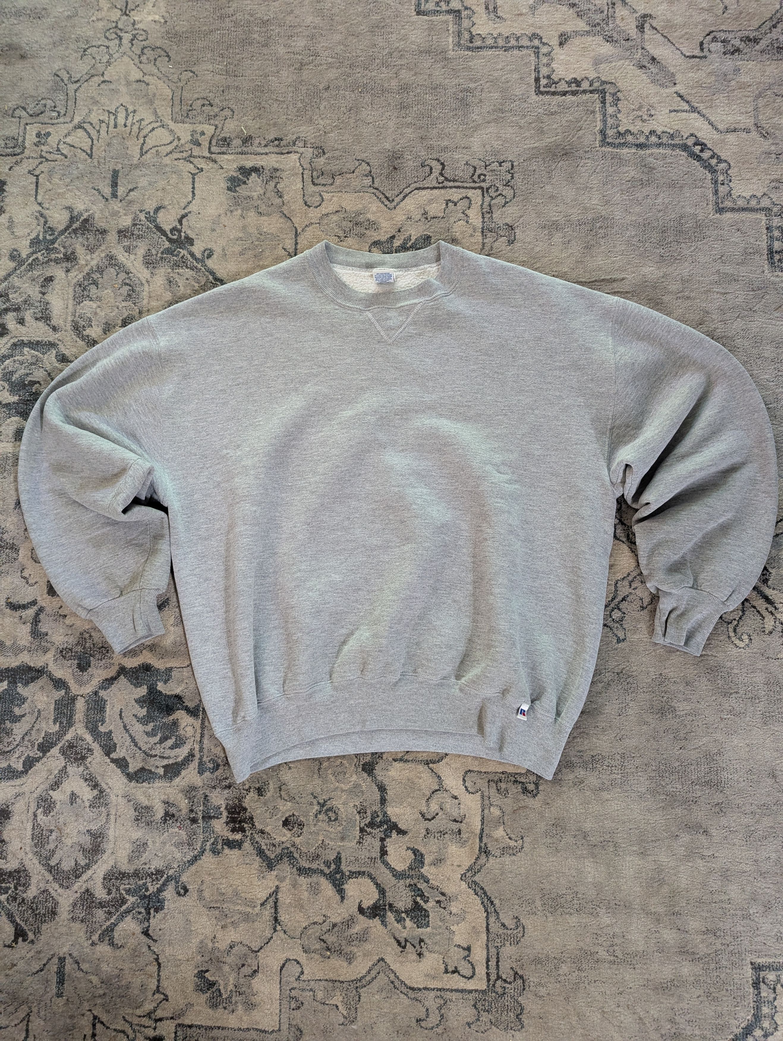 Vintage Russel Athletic Grey Crewneck 90s