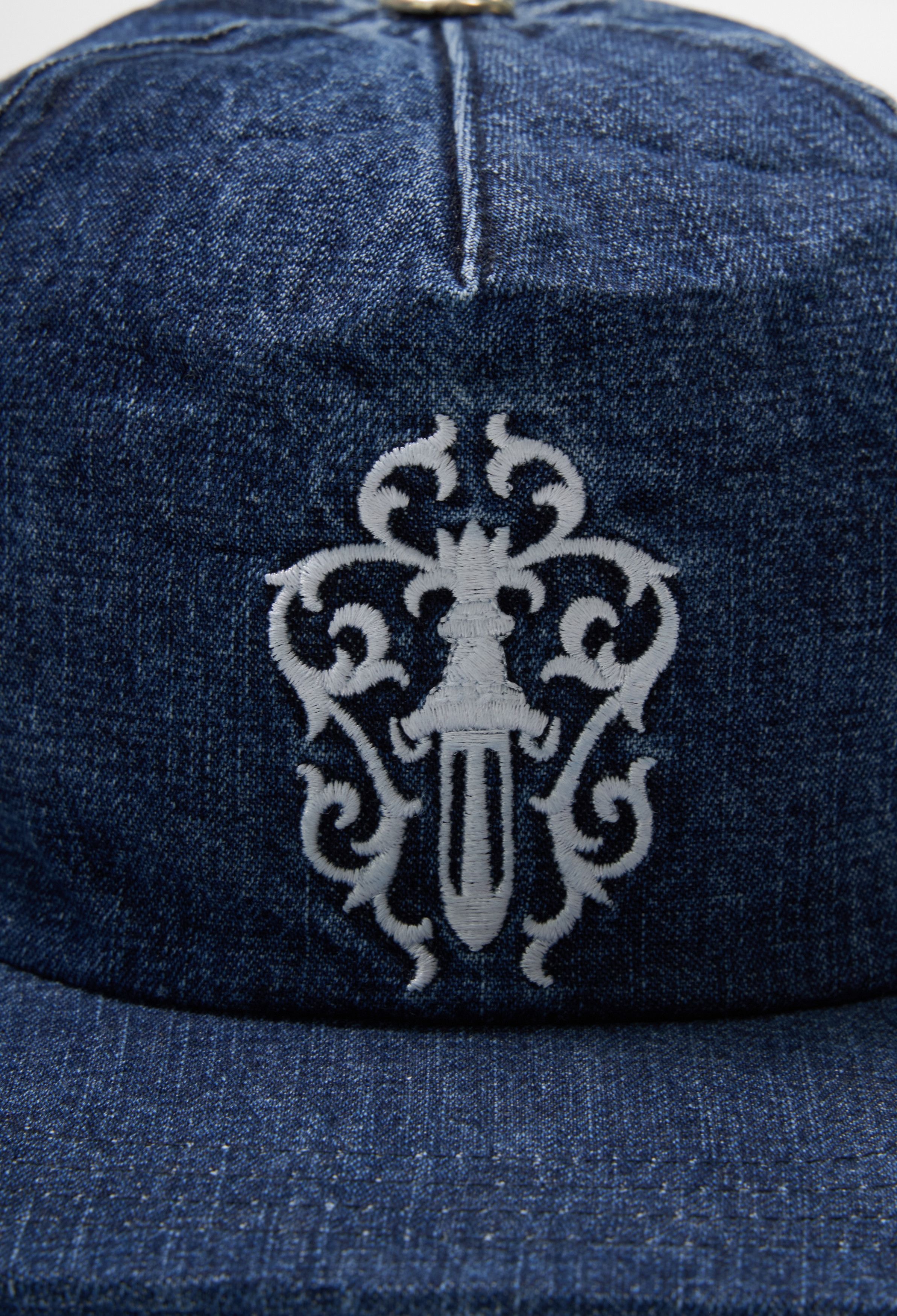 Chrome Hearts Chrome Hearts Slouchy 5 Panel Cap denim Size ONE SIZE - 2 Thumbnail