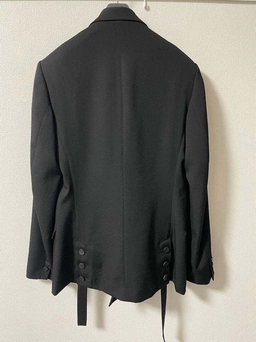 Yohji Yamamoto Yohji Yamamoto Pour Homme FW23 Belted Jacket Size US M / EU 48-50 / 2 - 2 Thumbnail