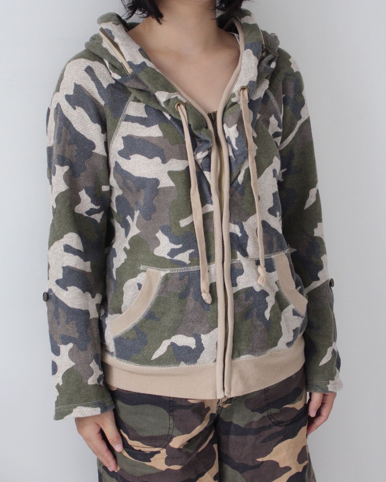 Vintage 2000S POETA CAMO BONO JACKET Size US L / EU 52-54 / 3 - 2 Thumbnail