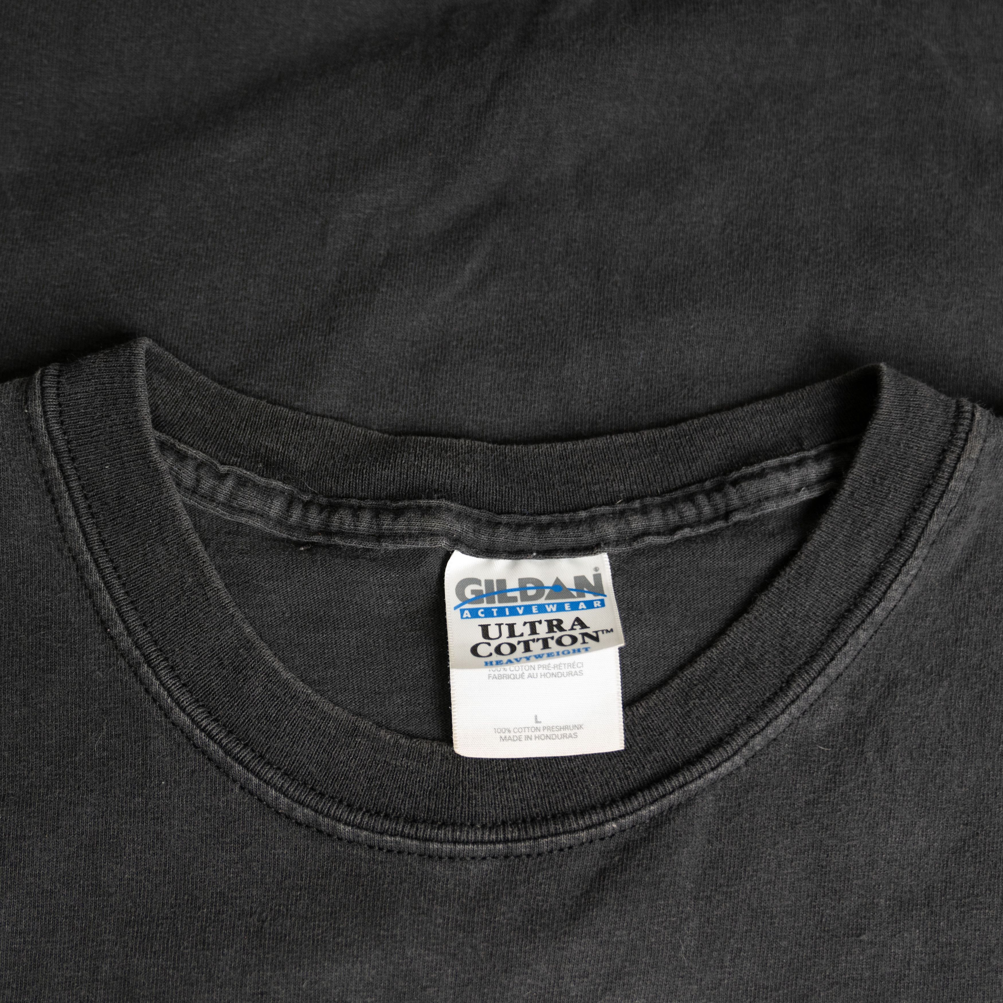 Gildan × Vintage Vintage 1990's Bald Eagle Tee Shirt Size US L / EU 52-54 / 3 - 3 Thumbnail