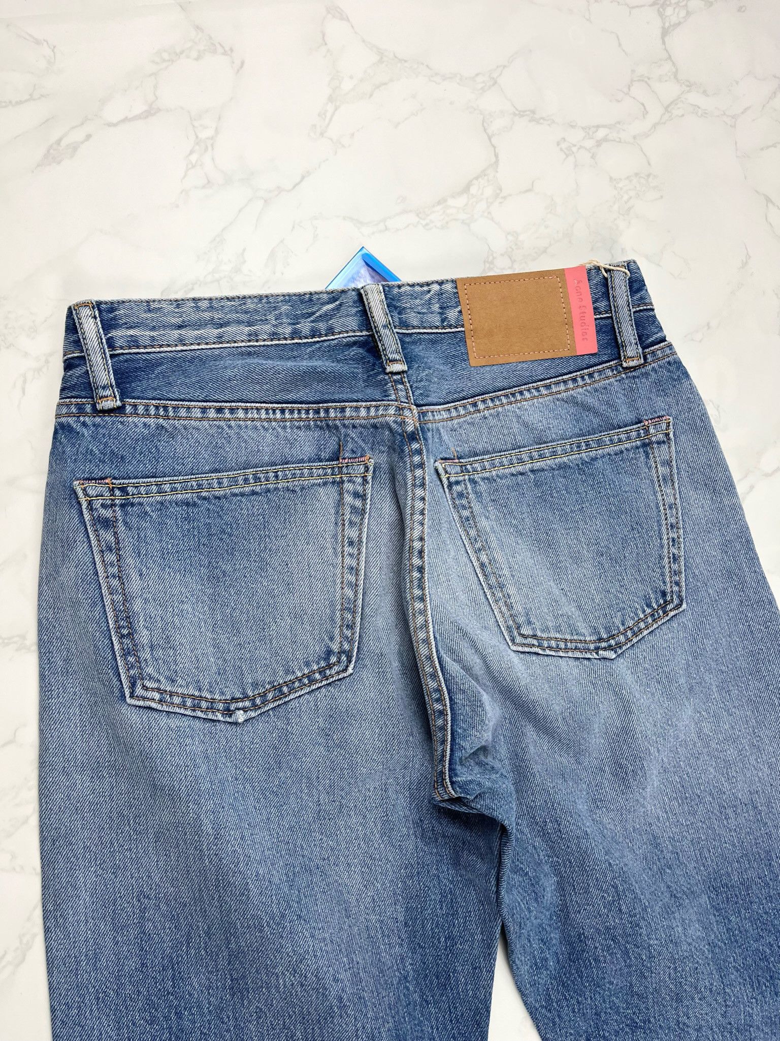 Acne Studios 🔥60% OFF🔥 [SALE] Acne Studios Organic Blue Denim Jeans Size US 27 - 11 Thumbnail