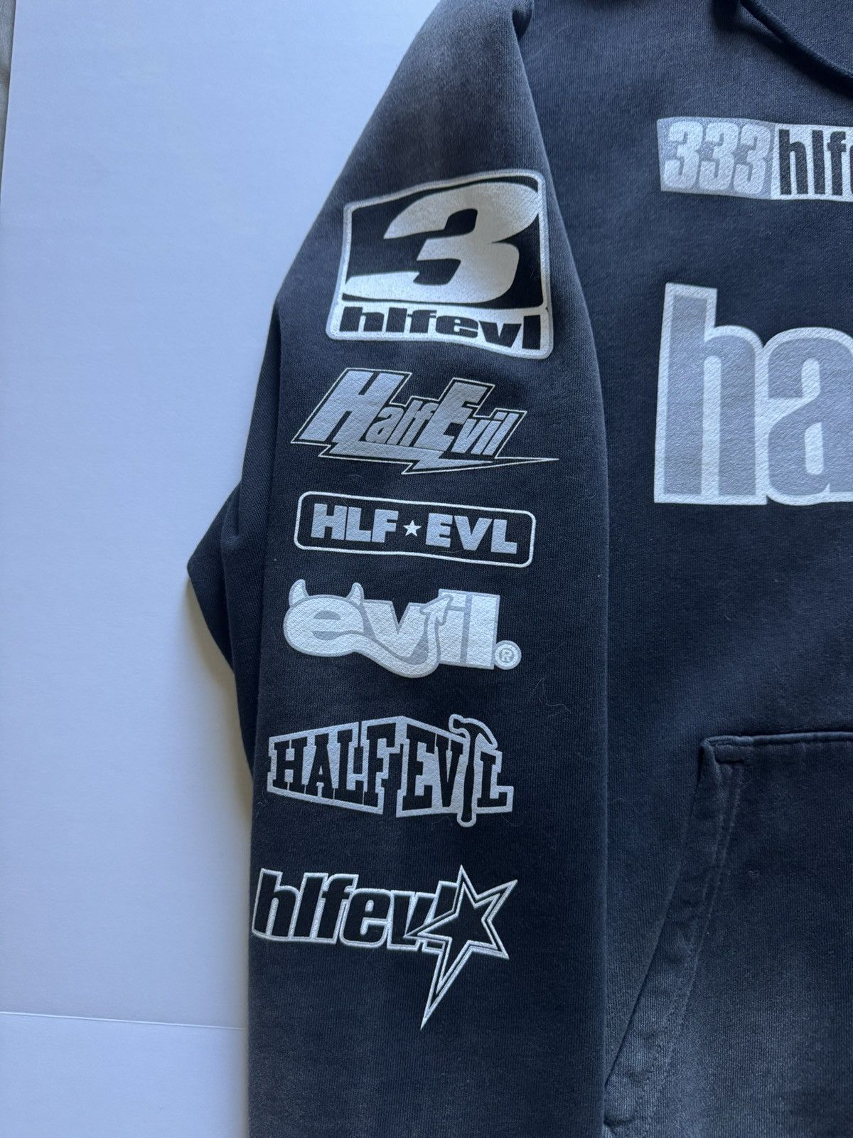 Half Evil Half evil racing hoodie Size US L / EU 52-54 / 3 - 3 Thumbnail