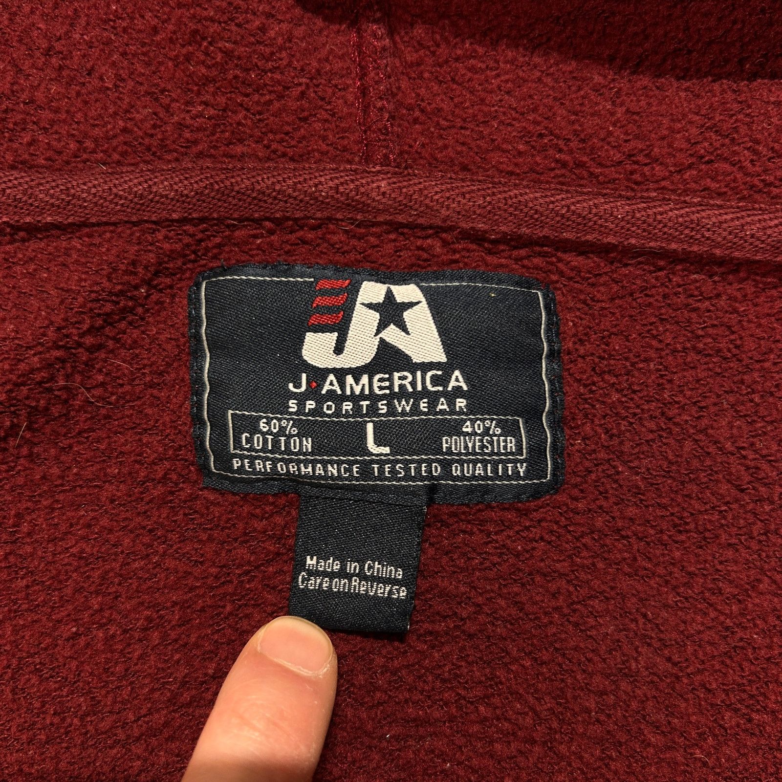 J. America Y2K J America Montana Grizzlies sportswear jacket mens L Size US L / EU 52-54 / 3 - 5 Thumbnail