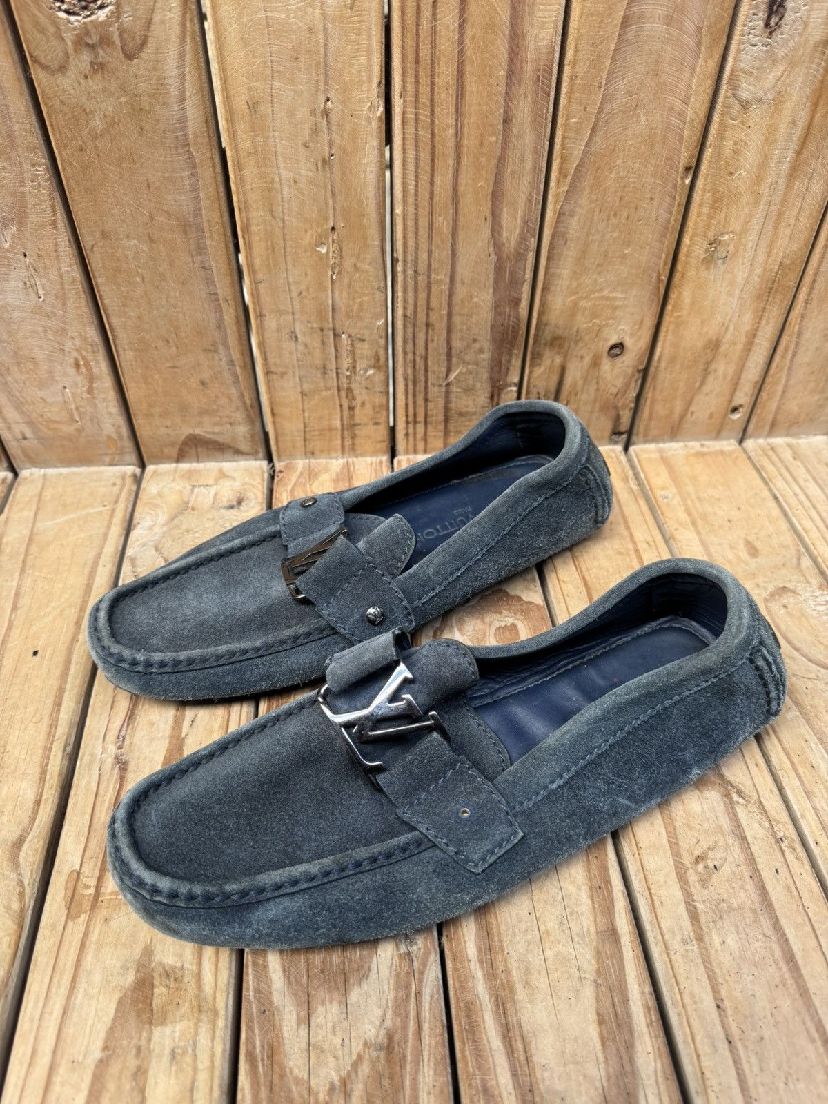 Louis Vuitton Louis Vuitton Classic Moccasins Leather Loafers Size uk 5.5L Size US 6.5 / EU 39-40 - 21 Thumbnail