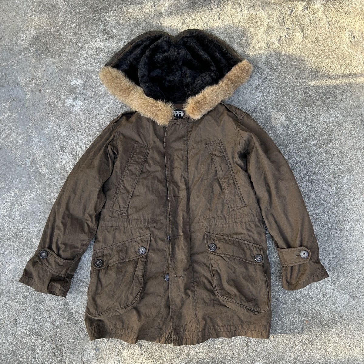 PPFM Vintage PPFM Fur Parka Jacket 🧥 Size US M / EU 48-50 / 2 - 2 Thumbnail