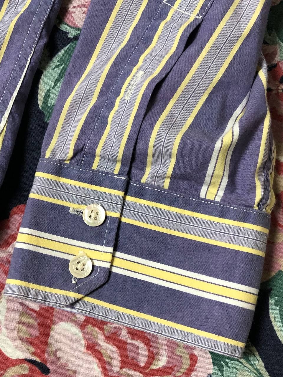Dolce & Gabbana Trashed Shirt Vintage Cropped Button Up Size US L / EU 52-54 / 3 - 12 Thumbnail