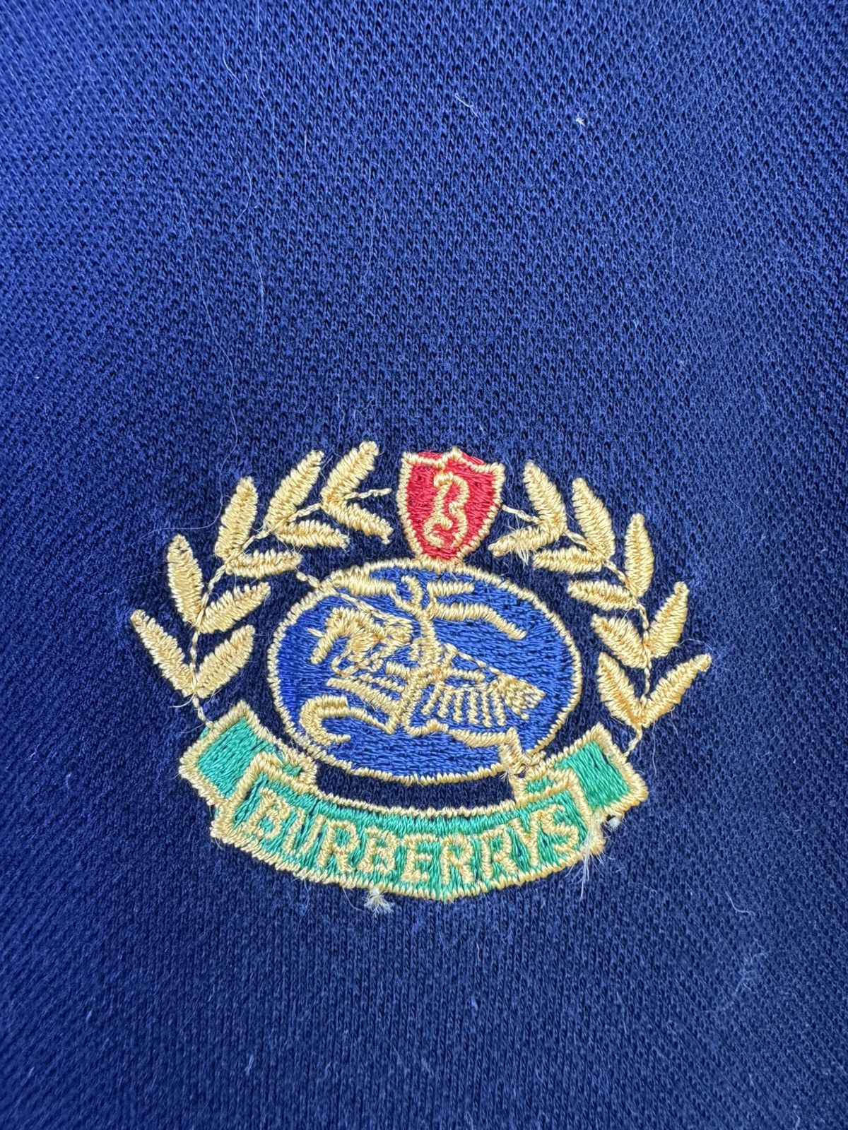 Burberry Vintage Burberrys Polos Shirt Size US XL / EU 56 / 4 - 4 Thumbnail
