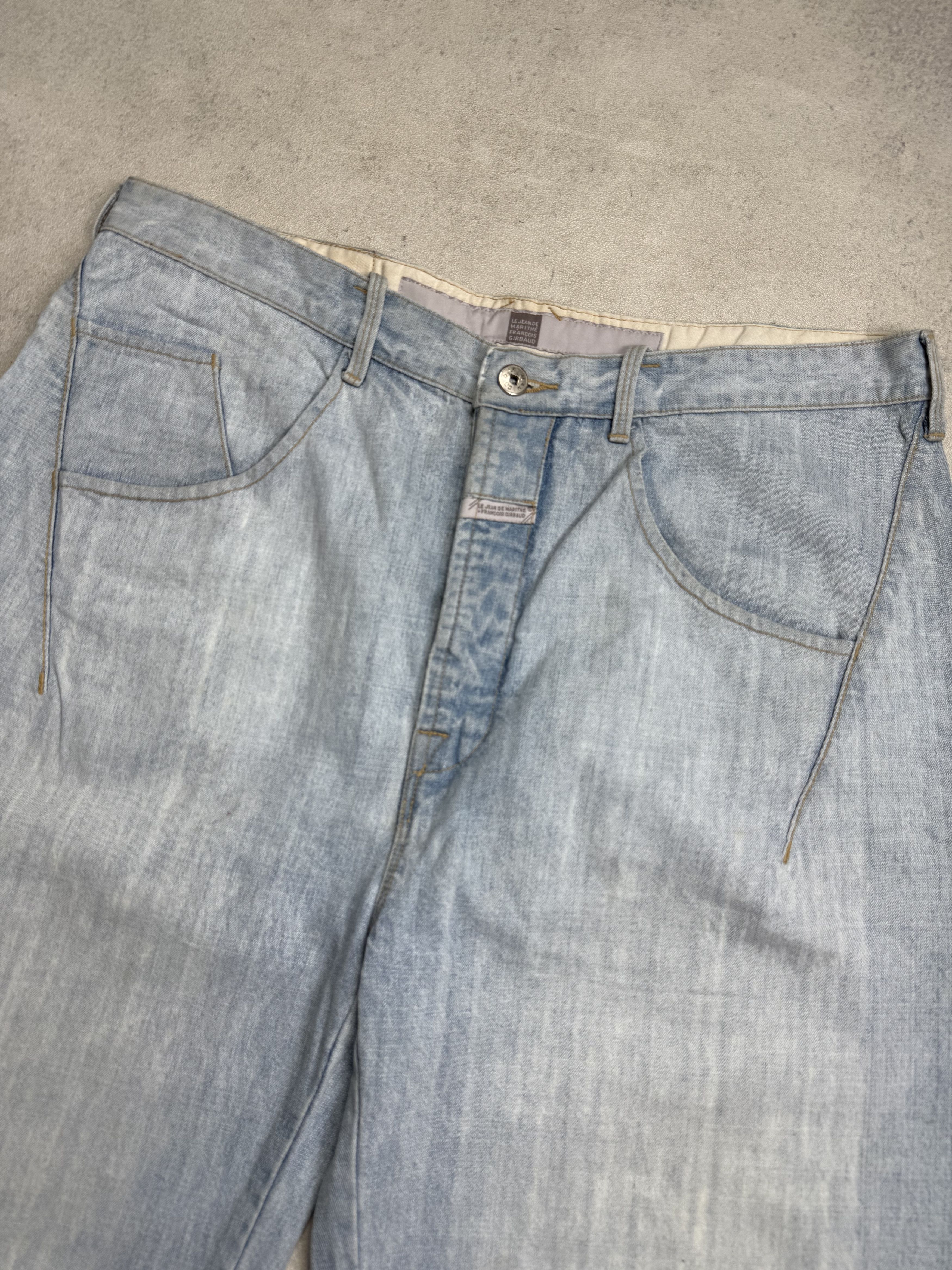 Marithe + Francois Girbaud Marithe Francois Girbaud Jorts Denim Size US 36 / EU 52 - 7 Thumbnail