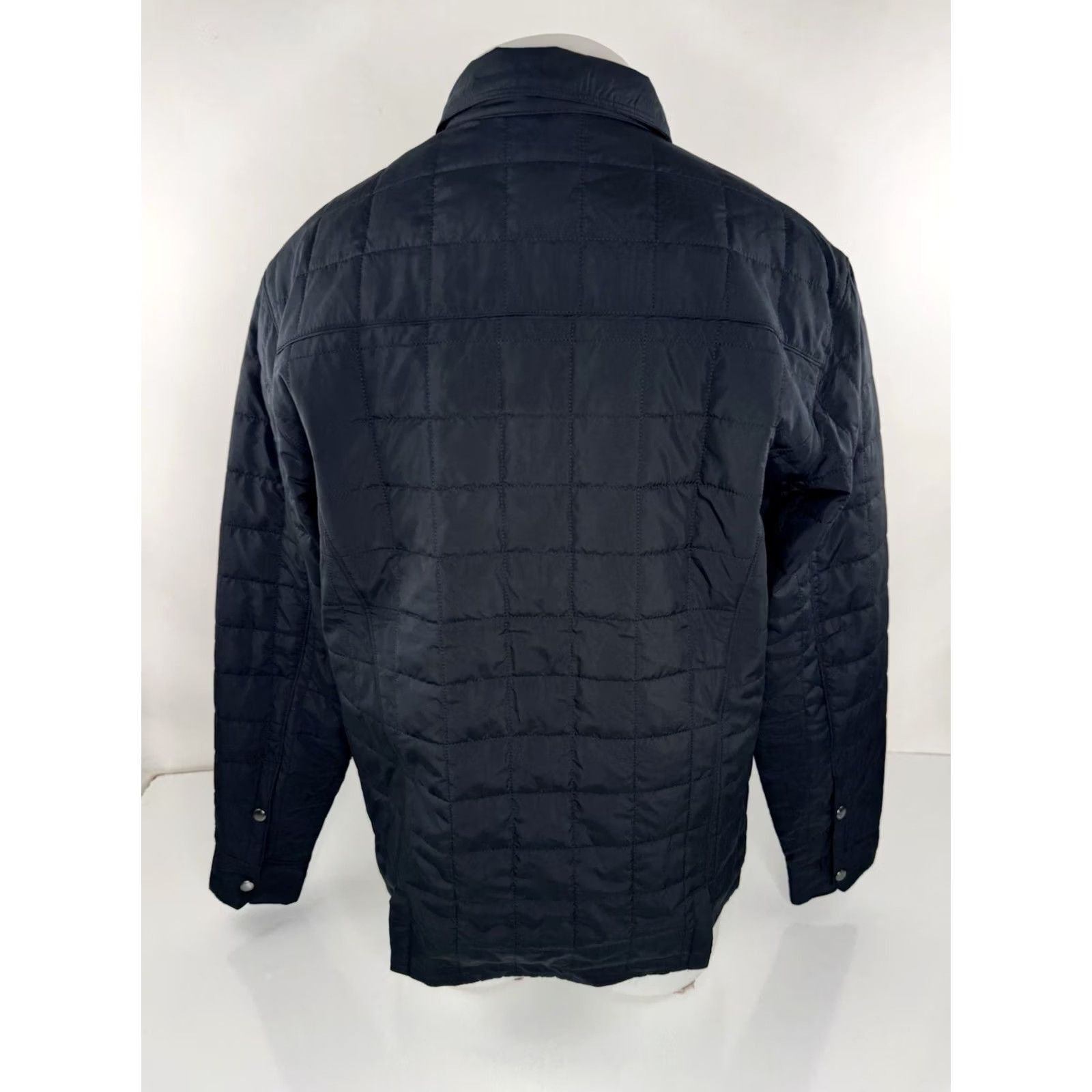 Eddie Bauer Stella Artois / Eddie Bauer - Embroidered Mens M Quilted Jacket - EXCELLENT Shirt Jacket Mens M Black Quilted Insulated棒 Size US M / EU 48-50 / 2 - 3 Thumbnail