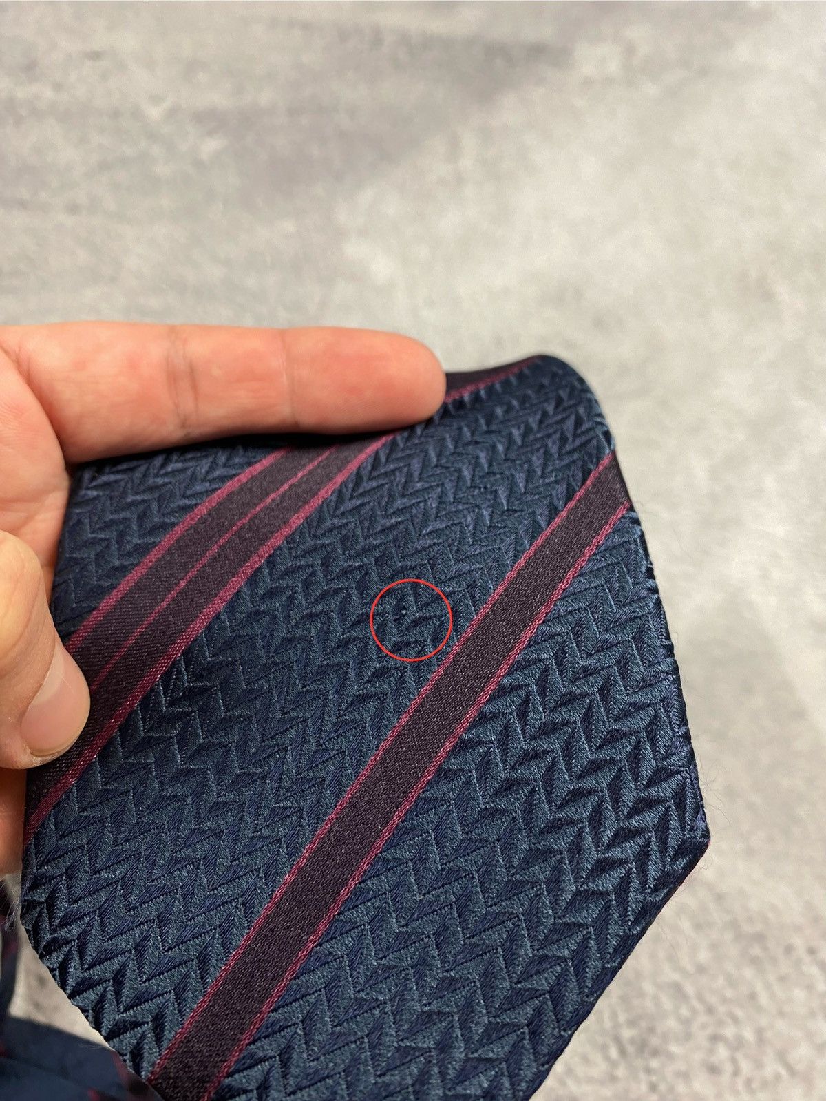 Canali Canali Striped Silk Tie Size ONE SIZE - 8 Thumbnail