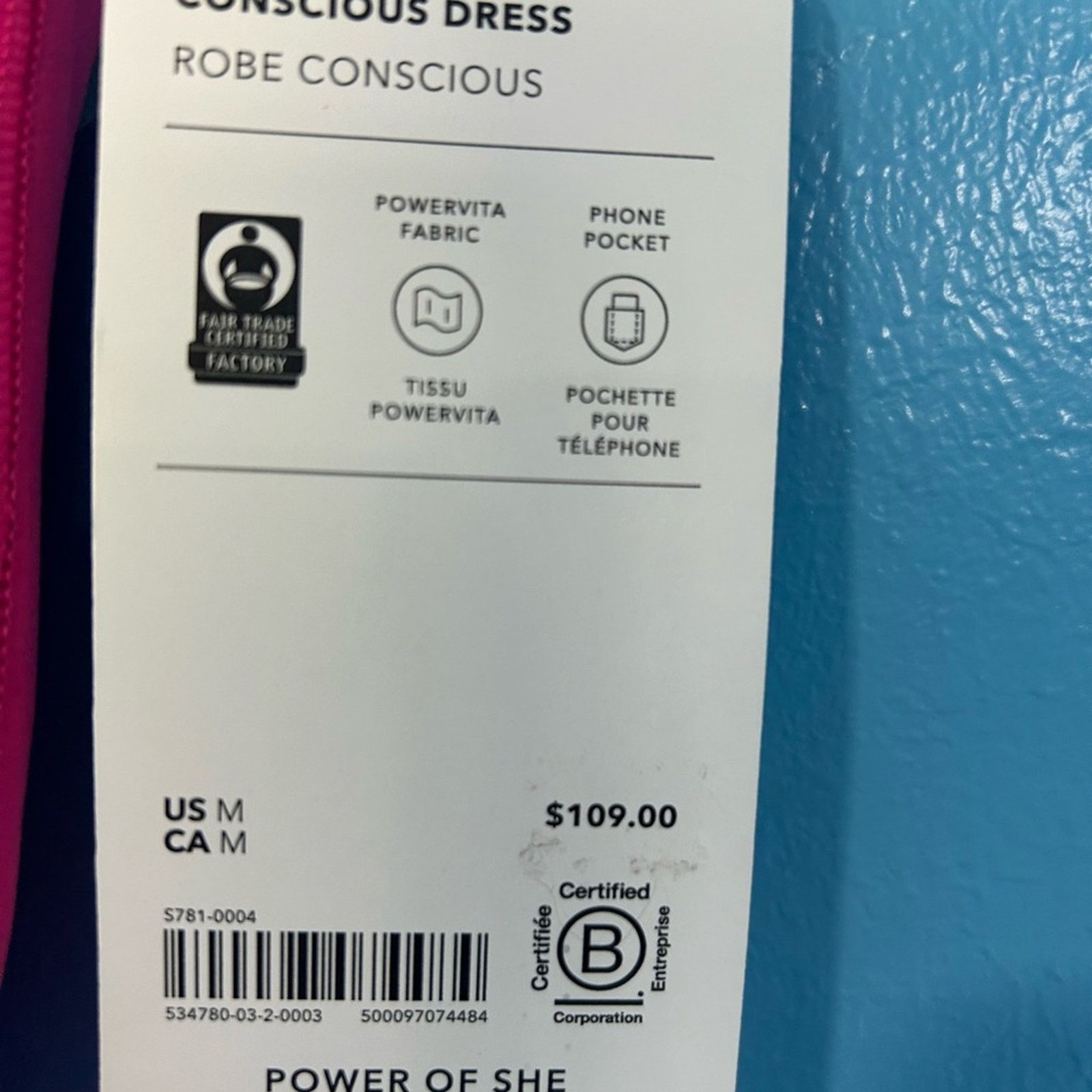 Athleta Athleta Conscious Pink Dress Pockets New With Tags Medium Size M / US 6-8 / IT 42-44 - 8 Thumbnail